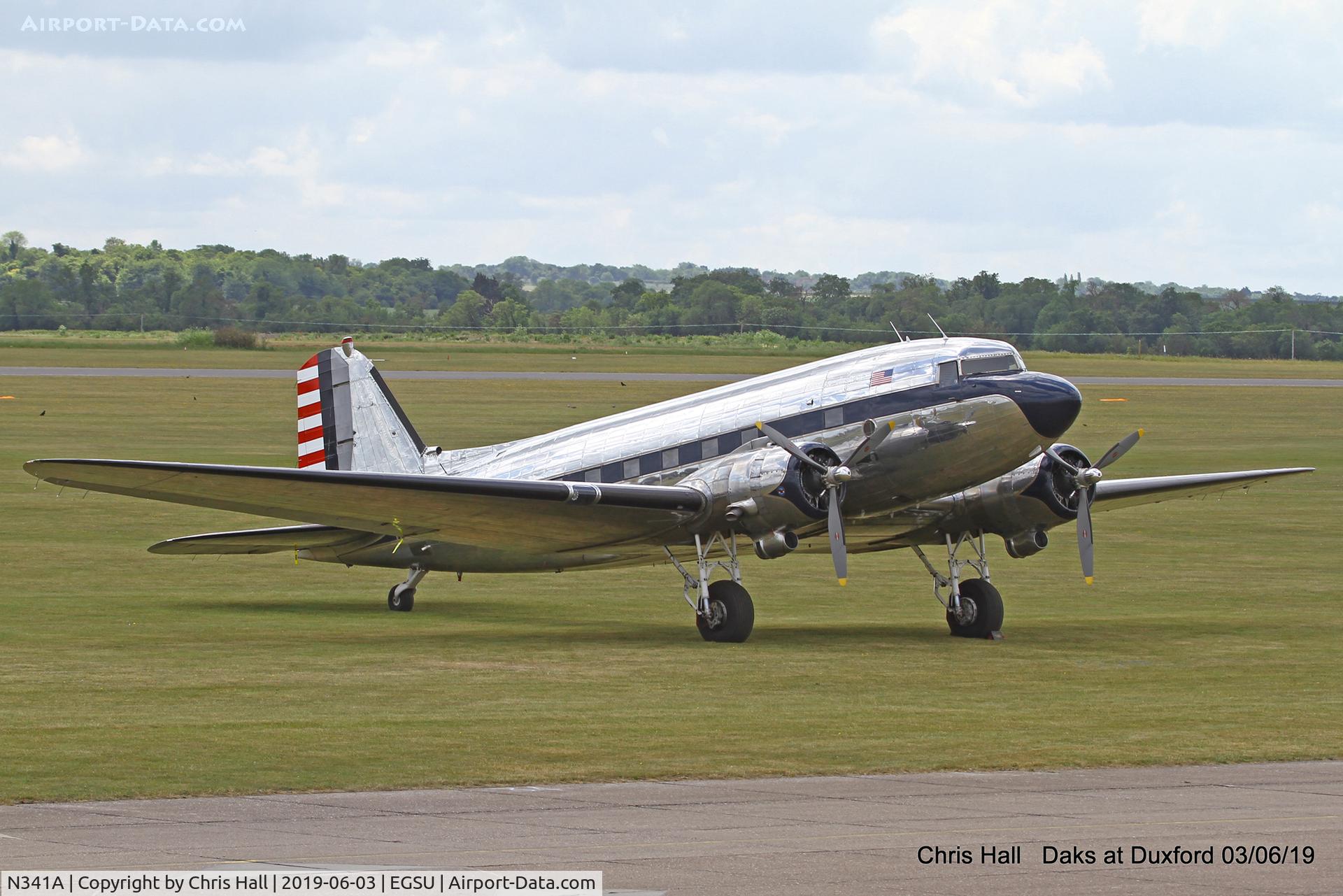 N341A, 1939 Douglas DC-3 C/N 2145, Daks over Normandy - 75th D-Day commemoration, Duxford