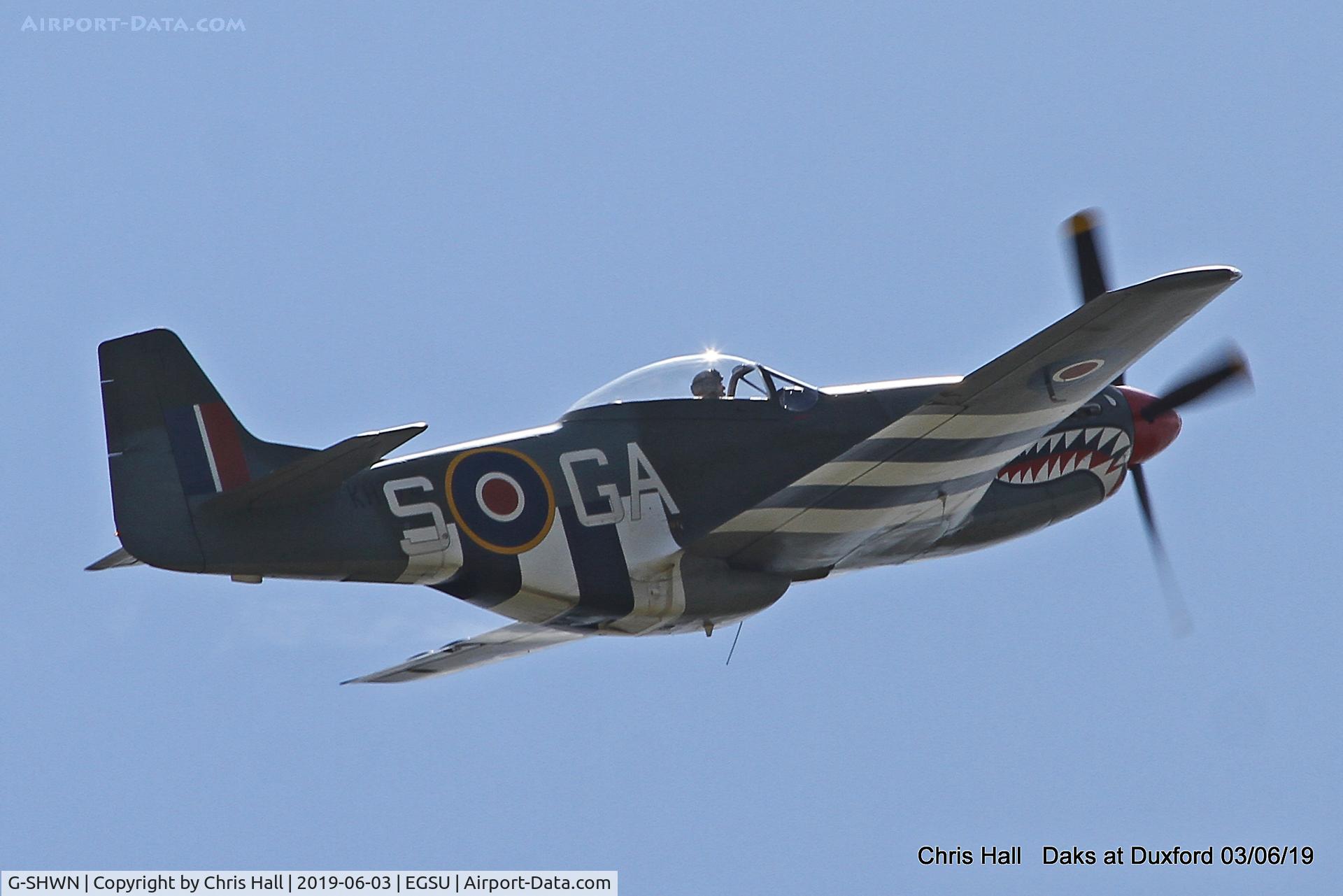 G-SHWN, 1944 North American P-51D Mustang C/N 122-40417, Duxford