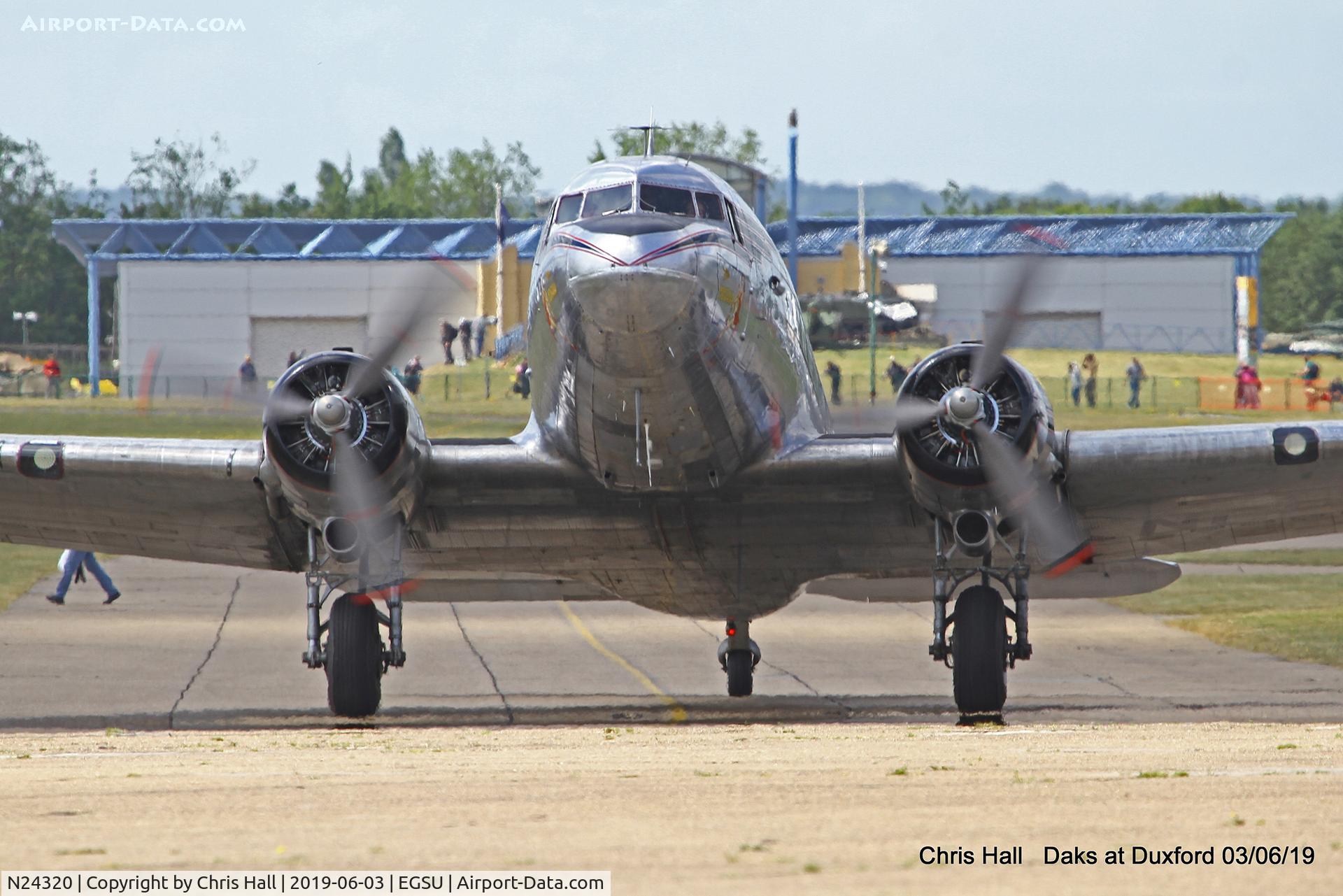 N24320, 1944 Douglas DC-3A-S1C3G C/N 20197, Daks over Normandy - 75th D-Day commemoration, Duxford