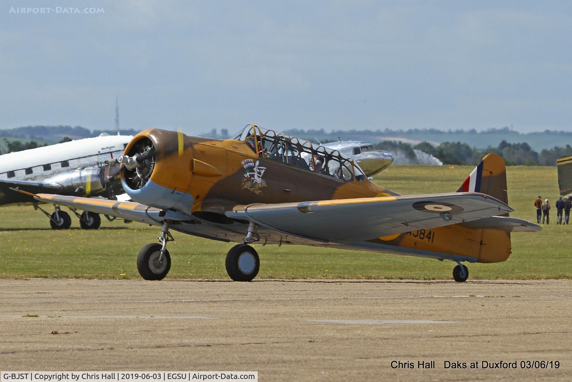 G-BJST, 1953 Canadian Car & Foundry T-6H Harvard Mk.4M C/N 14A-2429,  Duxford