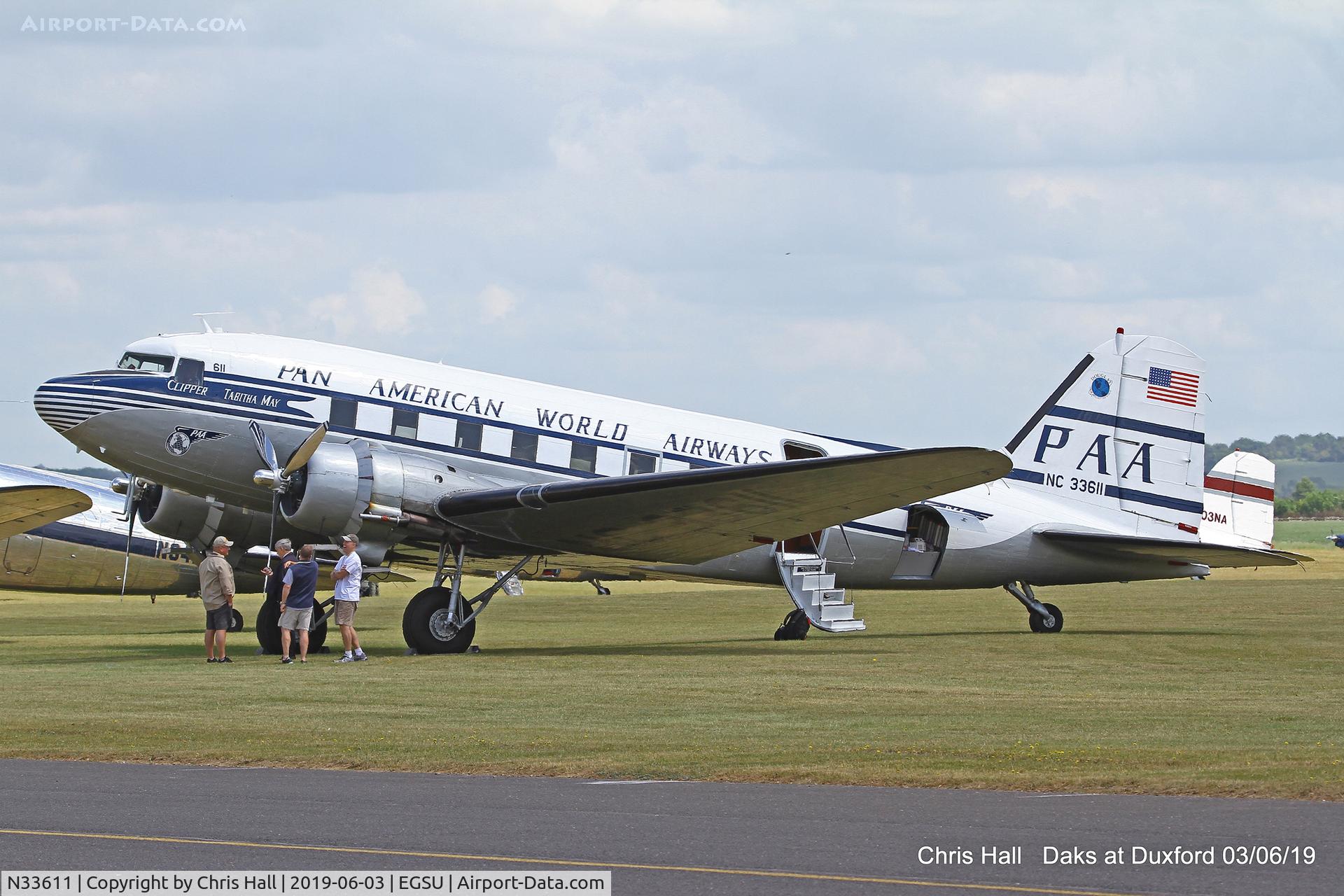 N33611, 1945 Douglas DC-3C (C-47B-50-DK) C/N 34378, Daks over Normandy - 75th D-Day commemoration, Duxford
