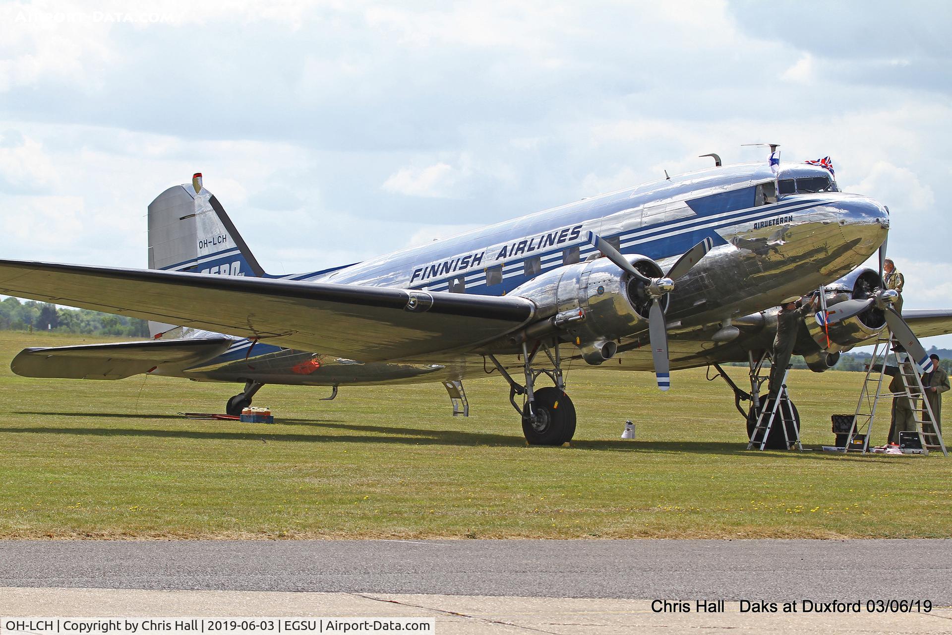 OH-LCH, 1944 Douglas C-53C Skytrooper C/N 6346, Daks over Normandy - 75th D-Day commemoration, Duxford