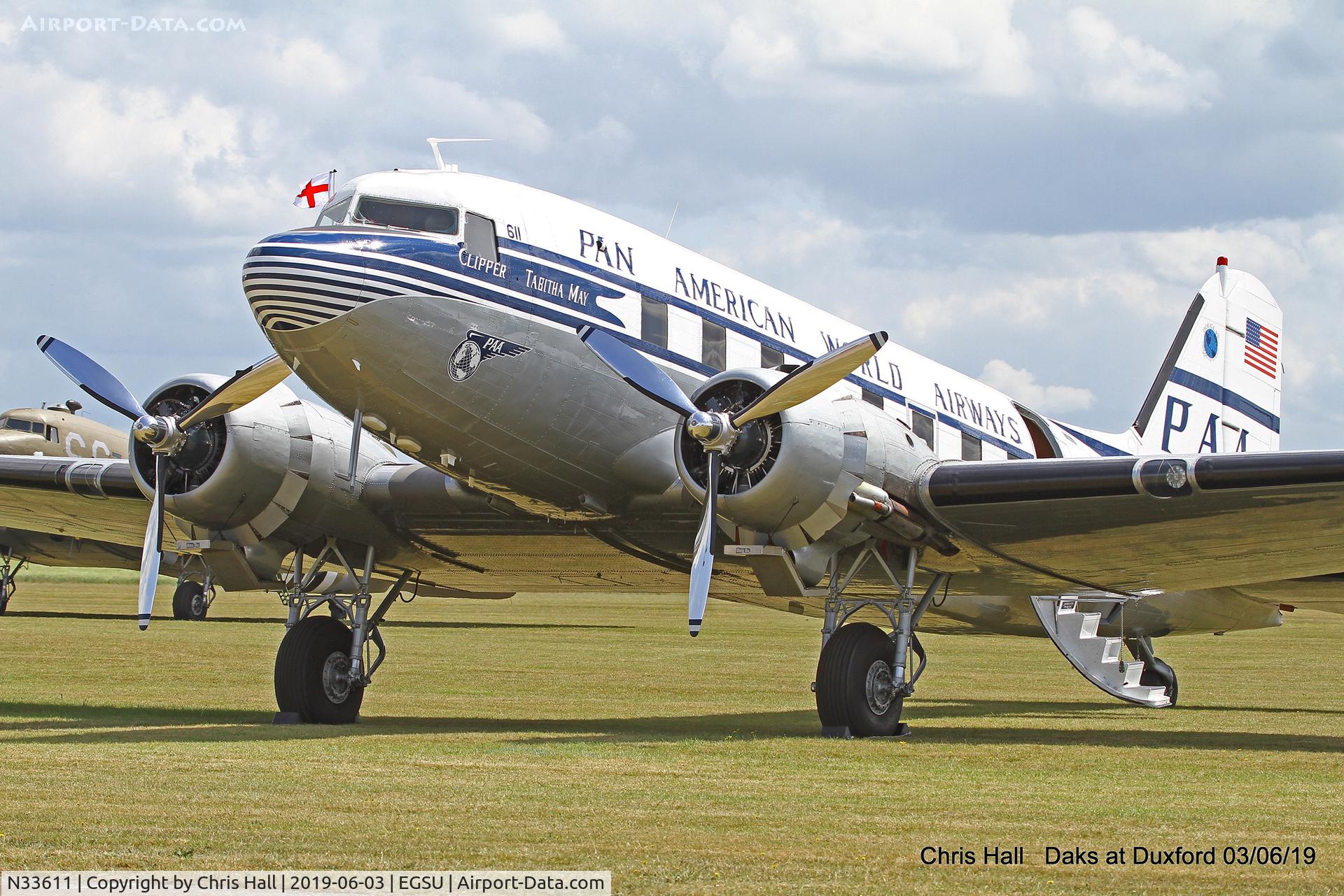 N33611, 1945 Douglas DC-3C (C-47B-50-DK) C/N 34378, Daks over Normandy - 75th D-Day commemoration, Duxford
