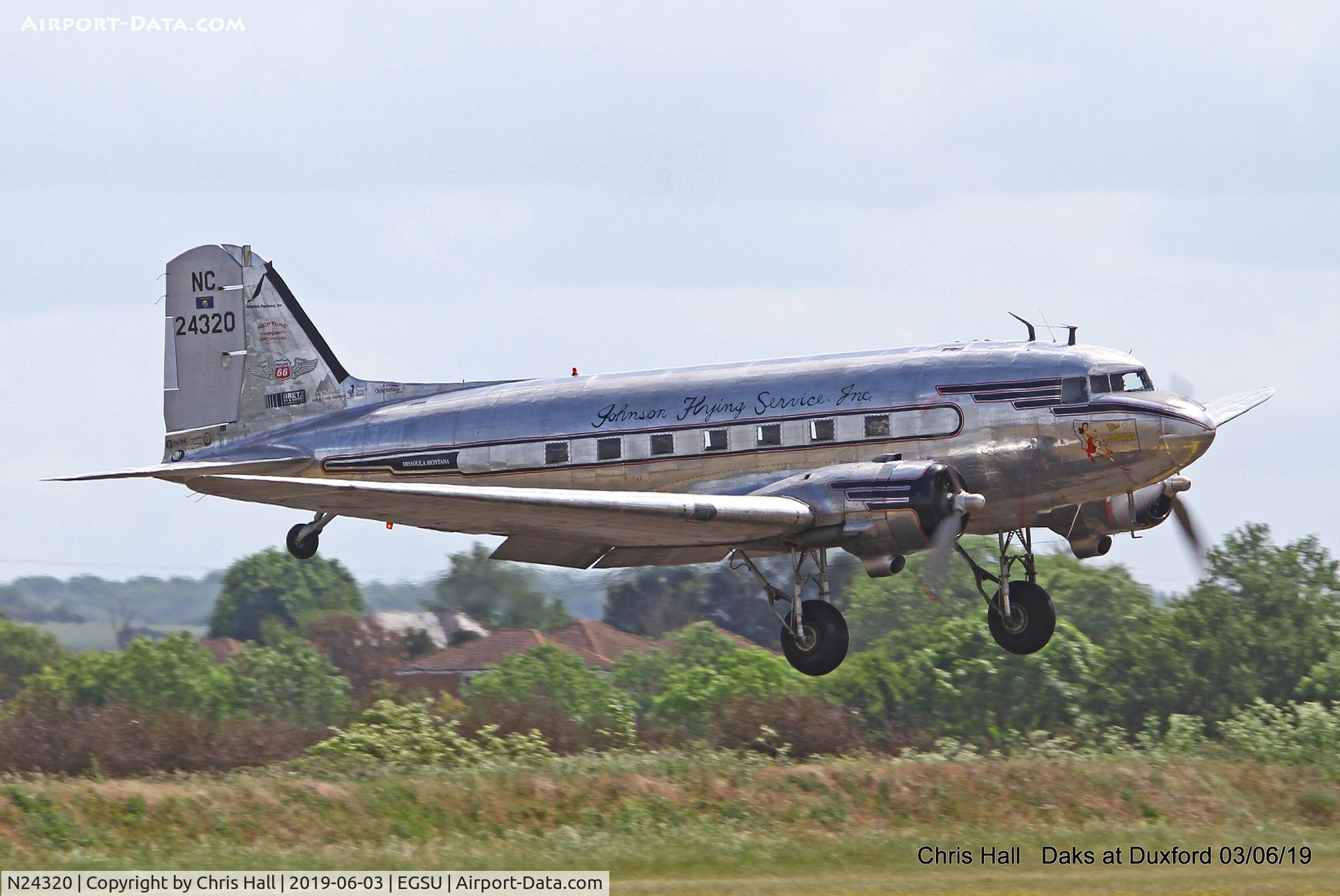 N24320, 1944 Douglas DC-3A-S1C3G C/N 20197, Daks over Normandy - 75th D-Day commemoration, Duxford