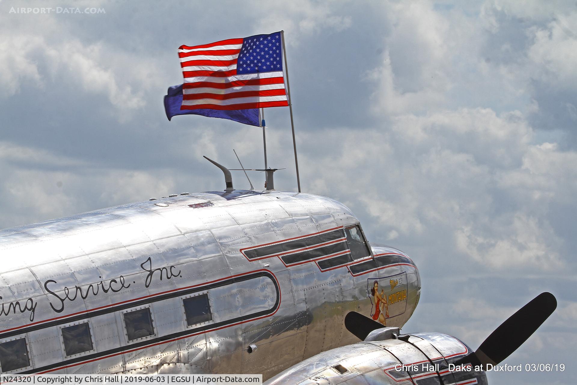 N24320, 1944 Douglas DC-3A-S1C3G C/N 20197, Daks over Normandy - 75th D-Day commemoration, Duxford