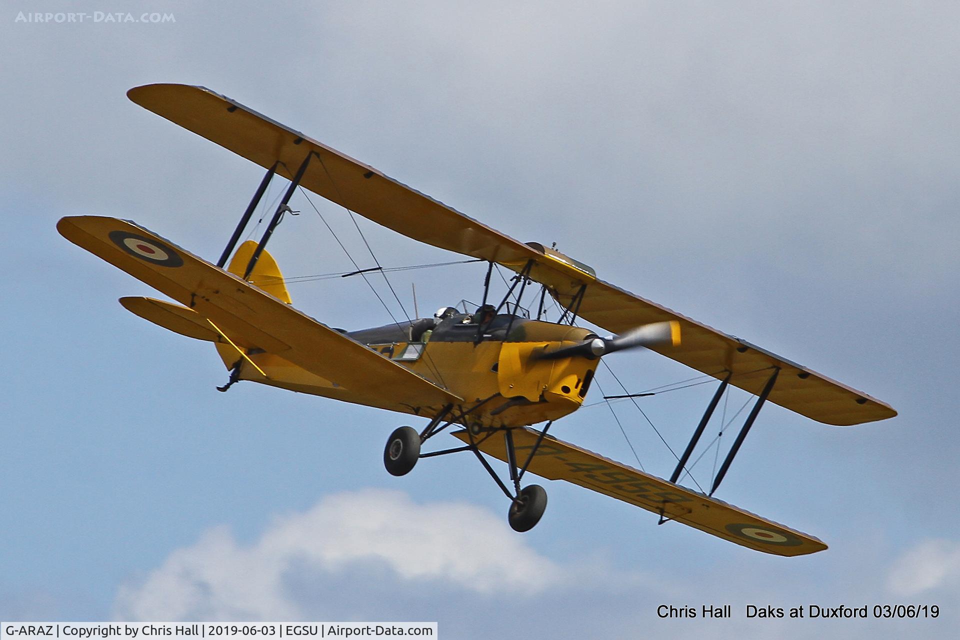 G-ARAZ, 1940 De Havilland DH-82A Tiger Moth II C/N 82867, Duxford