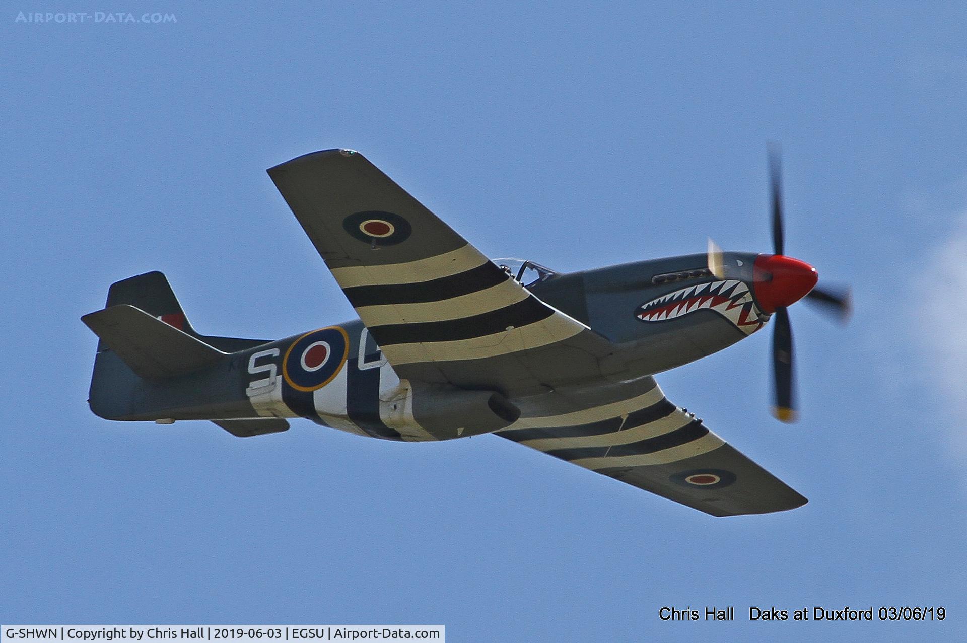 G-SHWN, 1944 North American P-51D Mustang C/N 122-40417, Duxford