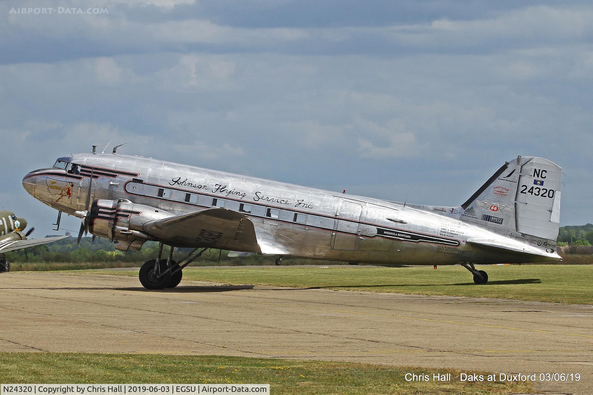 N24320, 1944 Douglas DC-3A-S1C3G C/N 20197, Daks over Normandy - 75th D-Day commemoration, Duxford