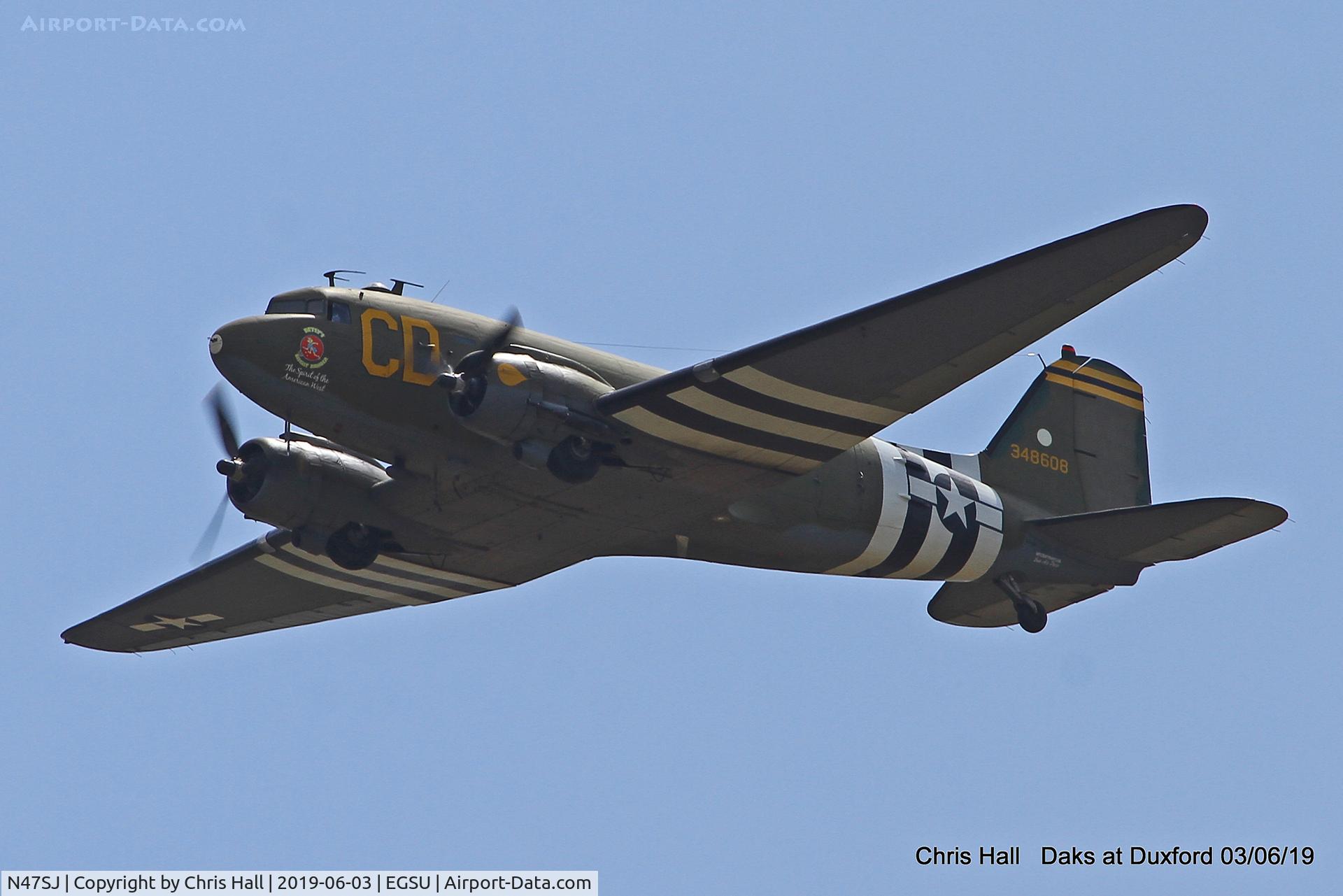 N47SJ, 1943 Douglas DC3C-R (C-47B-5-DK) C/N 14423, Daks over Normandy - 75th D-Day commemoration, Duxford