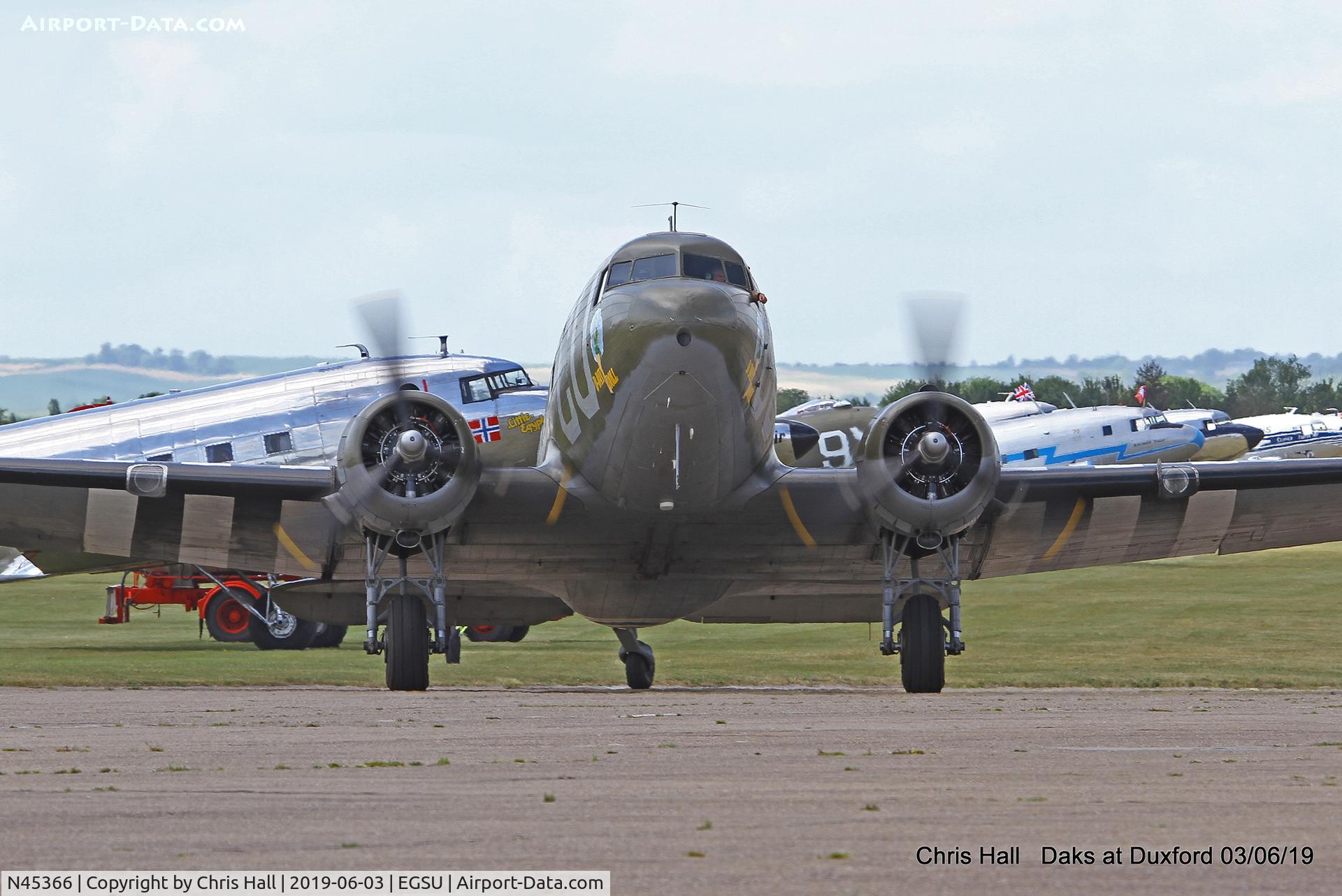 N45366, 1943 Douglas C-53D-DO Skytrooper (DC-3A) C/N 11757, Daks over Normandy - 75th D-Day commemoration, Duxford
