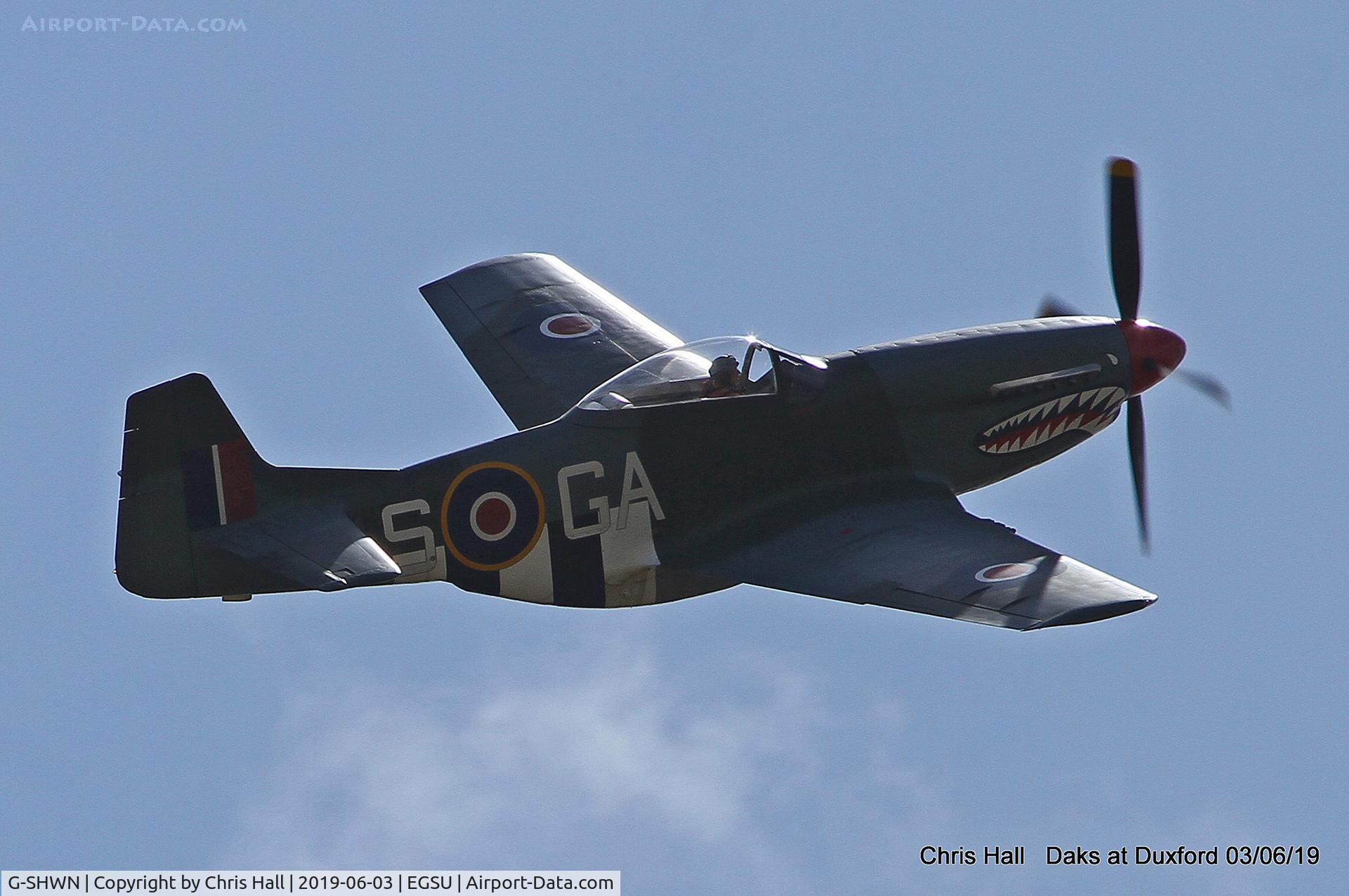 G-SHWN, 1944 North American P-51D Mustang C/N 122-40417, Duxford