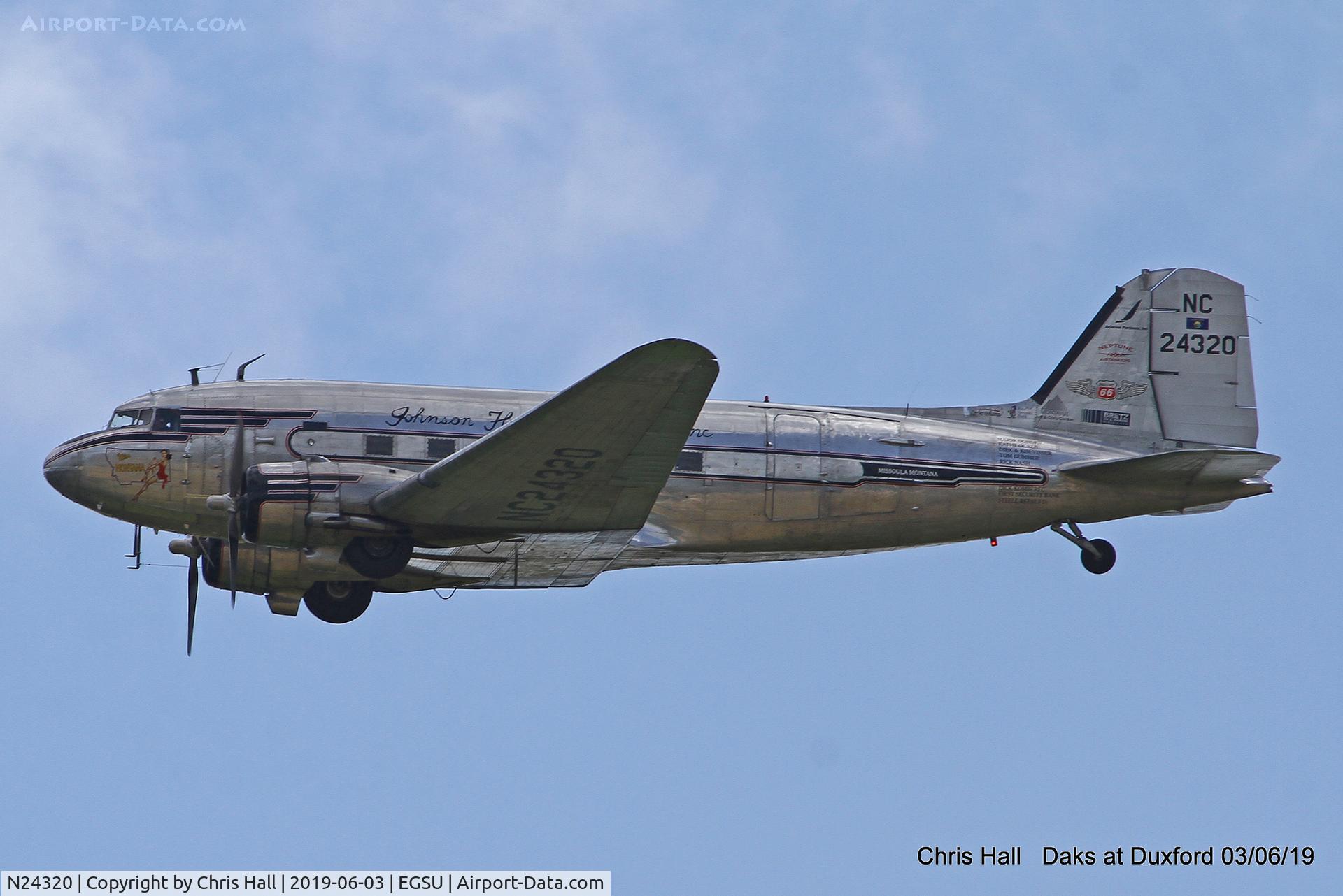 N24320, 1944 Douglas DC-3A-S1C3G C/N 20197, Daks over Normandy - 75th D-Day commemoration, Duxford
