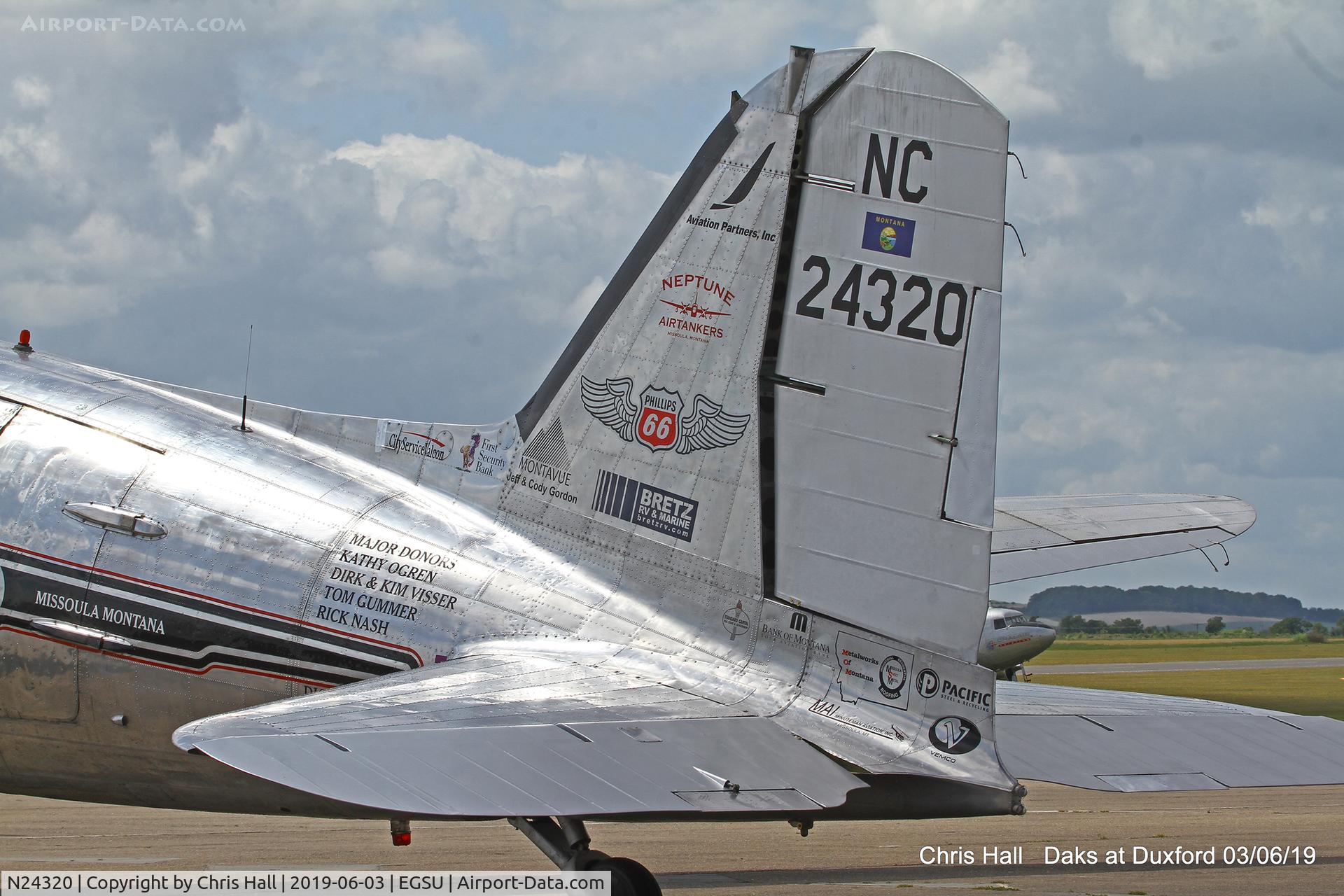 N24320, 1944 Douglas DC-3A-S1C3G C/N 20197, Daks over Normandy - 75th D-Day commemoration, Duxford