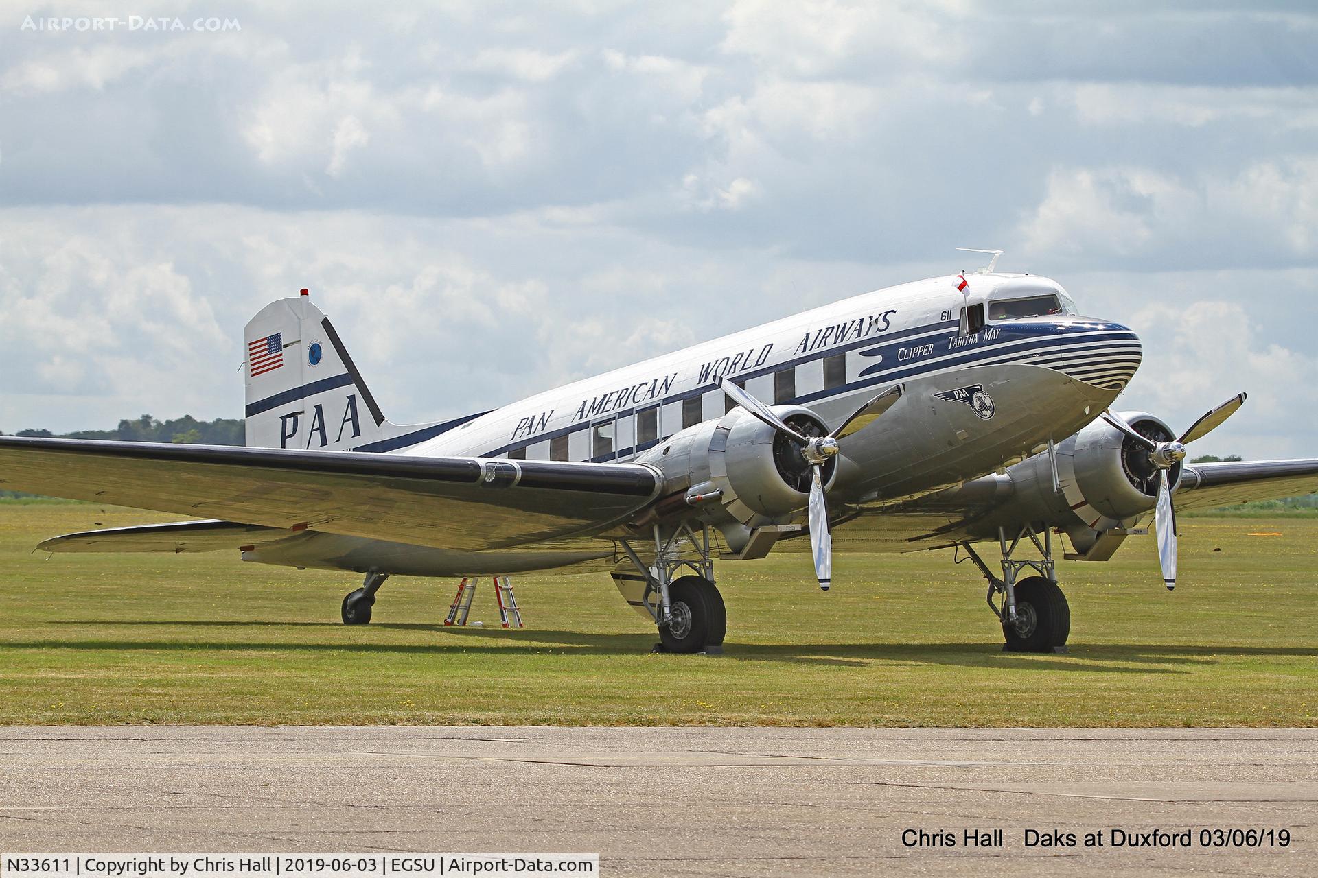 N33611, 1945 Douglas DC-3C (C-47B-50-DK) C/N 34378, Daks over Normandy - 75th D-Day commemoration, Duxford