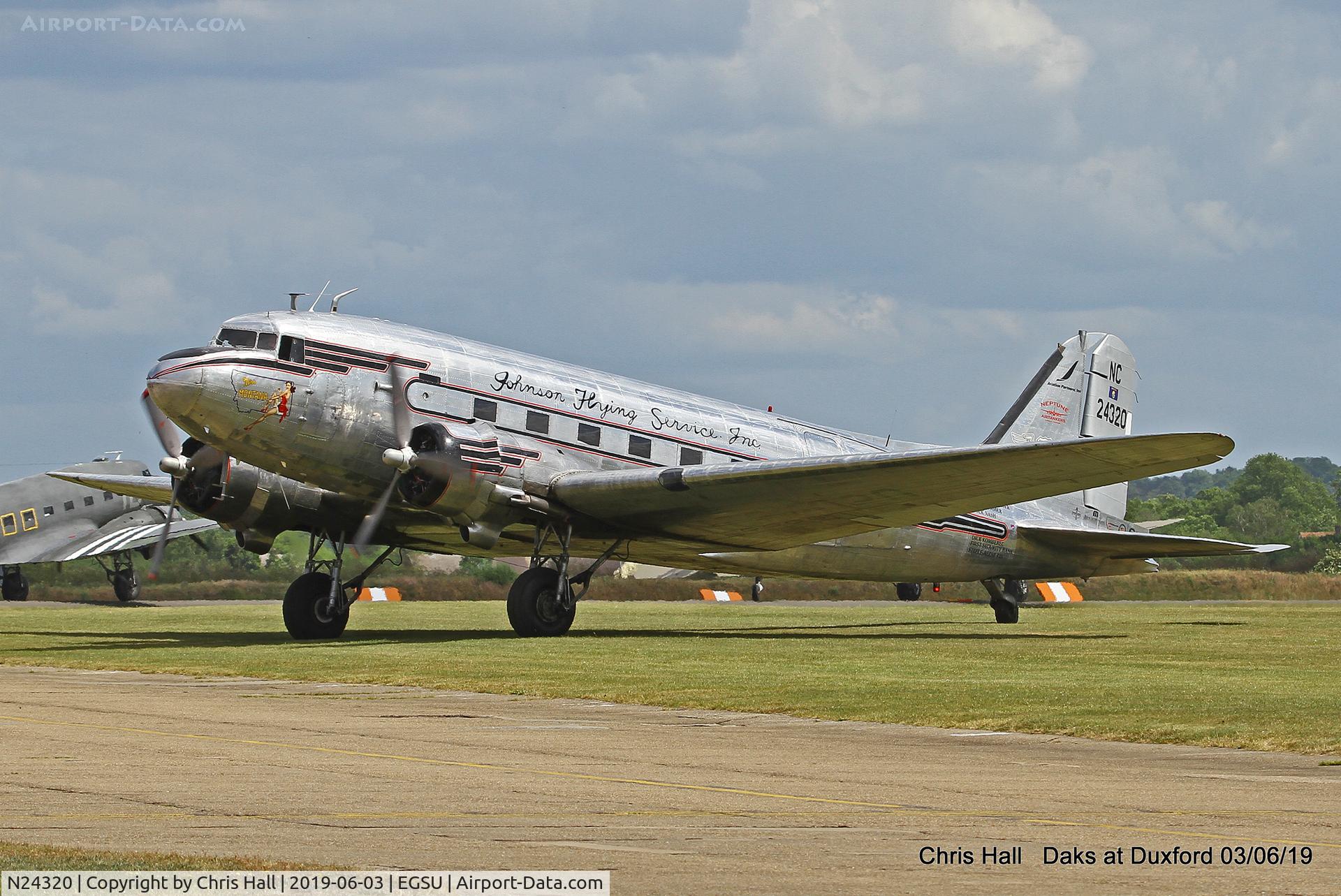 N24320, 1944 Douglas DC-3A-S1C3G C/N 20197, Daks over Normandy - 75th D-Day commemoration, Duxford