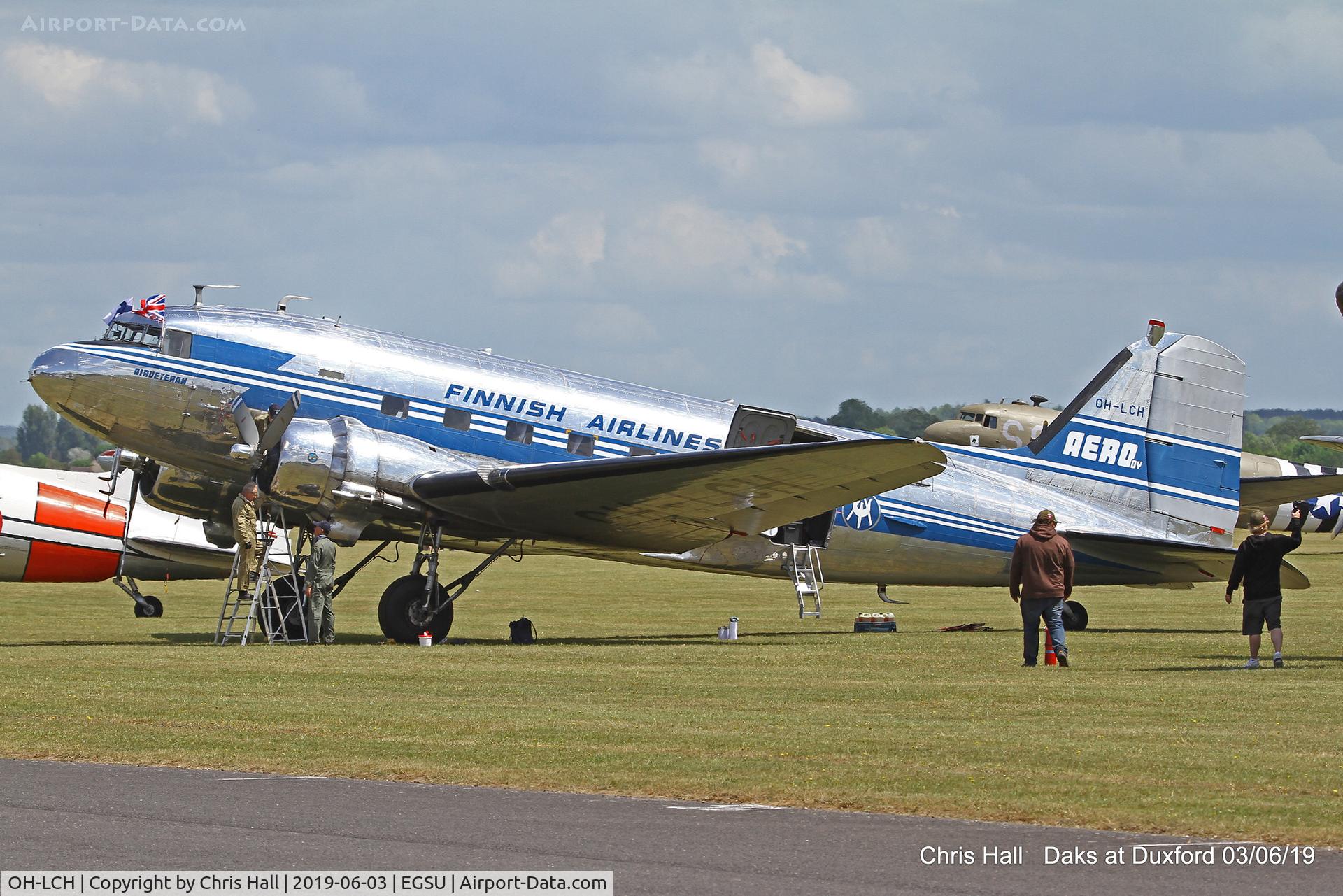 OH-LCH, 1942 Douglas C-53C Skytrooper C/N 6346, Daks over Normandy - 75th D-Day commemoration, Duxford