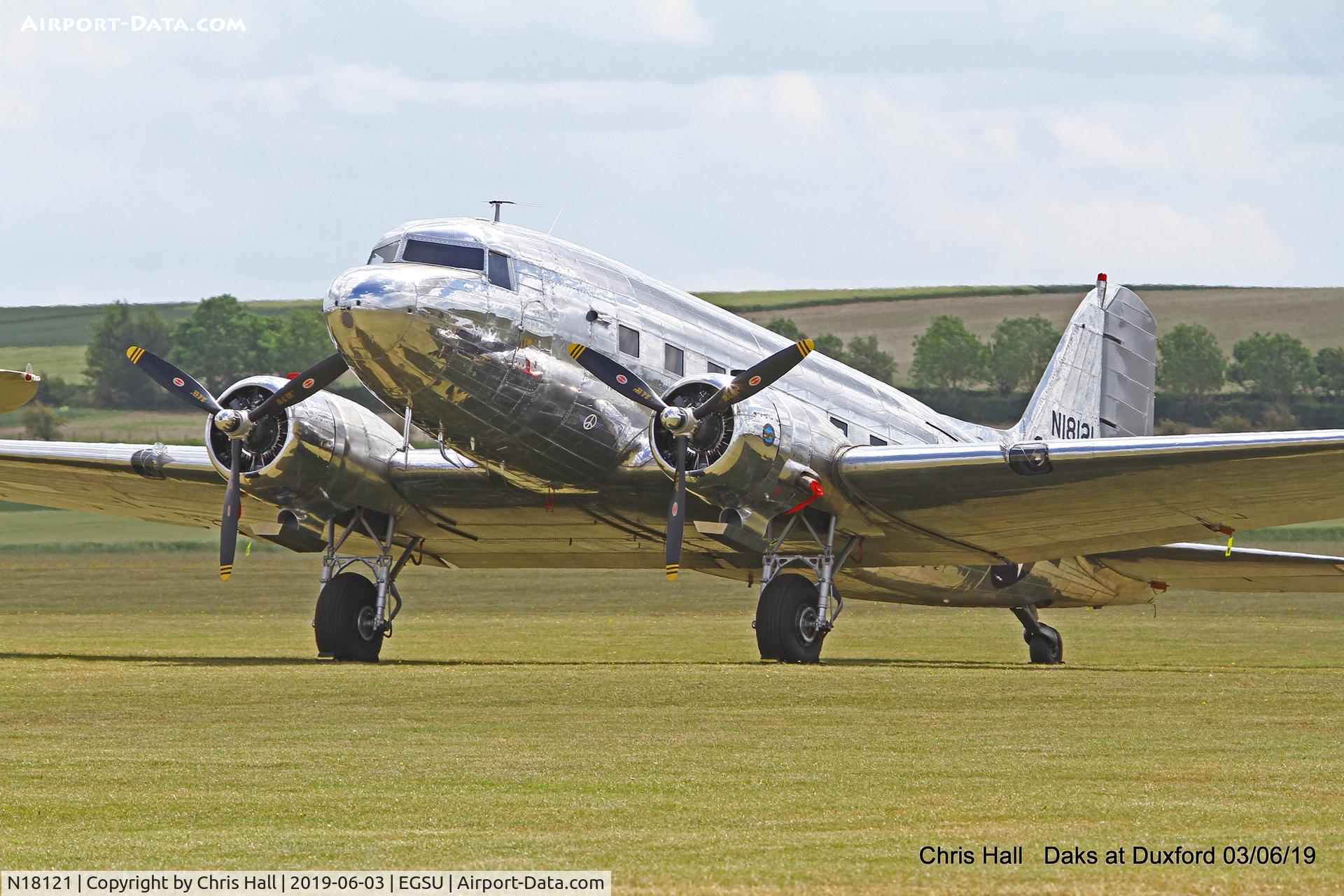N18121, 1937 Douglas DC-3A (DC-3-201) C/N 1997, Daks over Normandy - 75th D-Day commemoration, Duxford