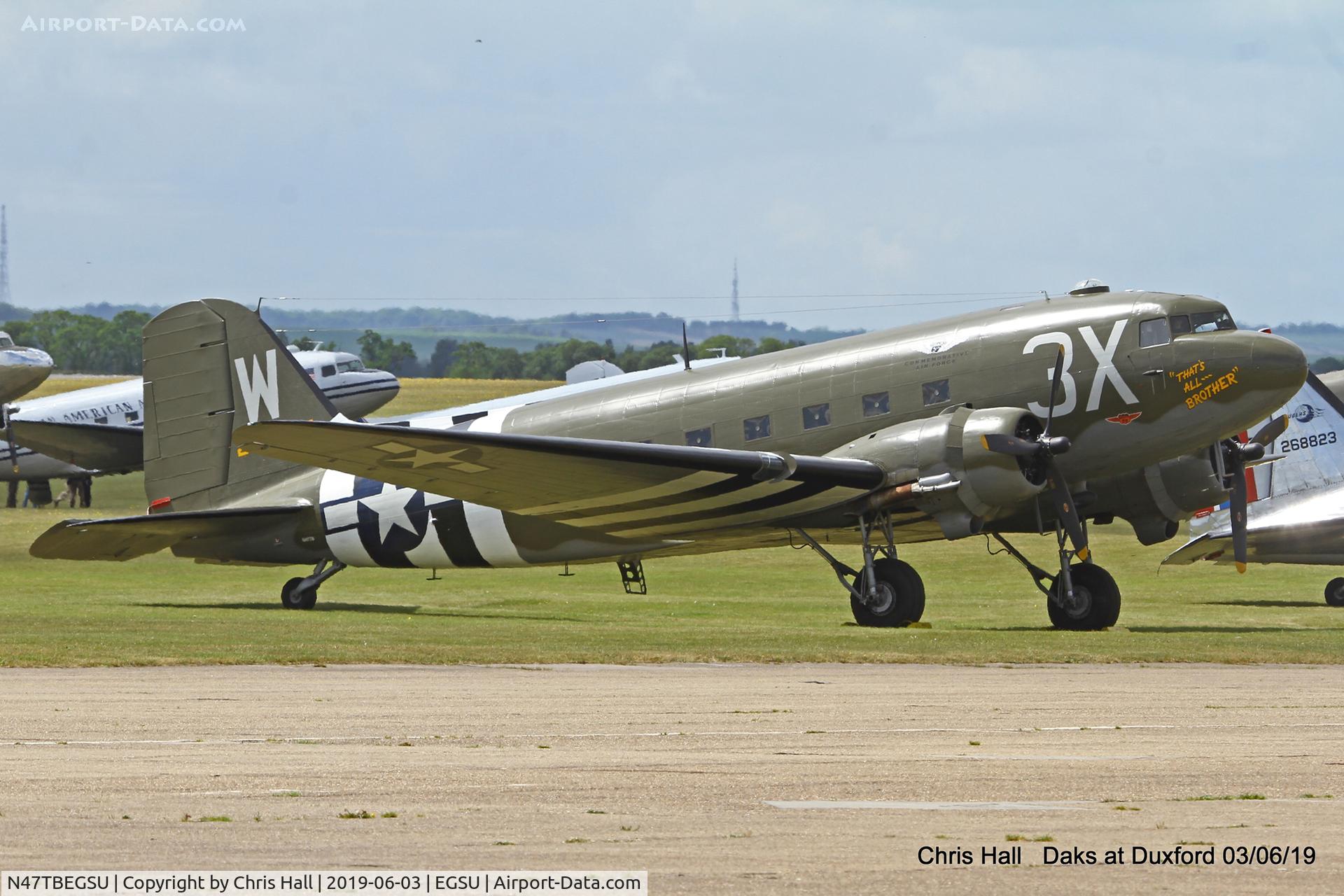 N47TB, 1944 Douglas DC3C (C-47A) C/N 12693, Daks over Normandy - 75th D-Day commemoration, Duxford