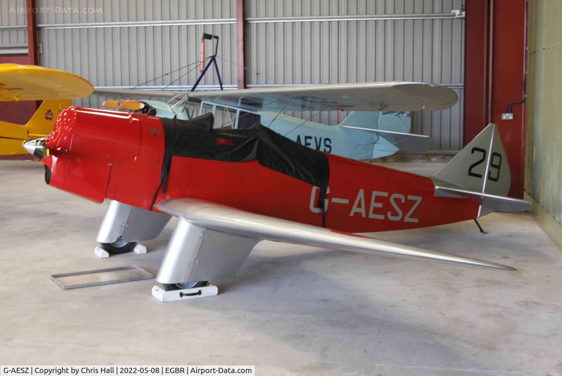 G-AESZ, 1937 Chilton DW1 C/N DW1/1, Breighton