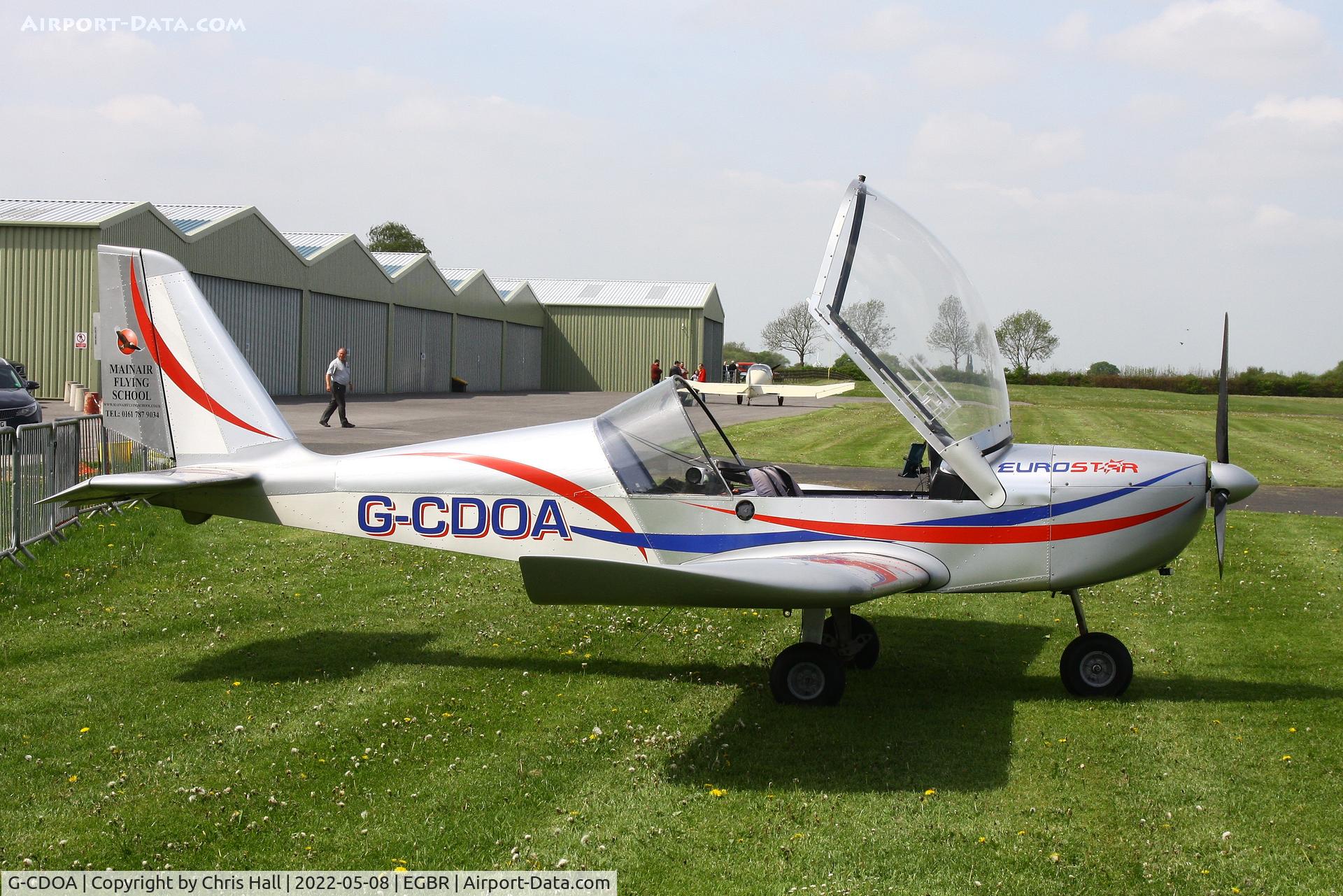 G-CDOA, 2005 Evektor-Aerotechnik EV-97 Teameurostar UK C/N 2506, Breighton