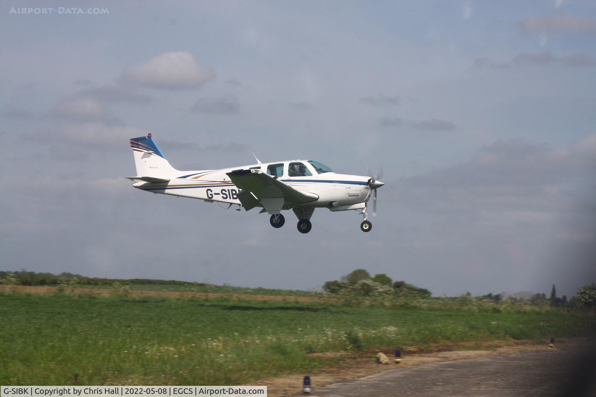 G-SIBK, 1996 Raytheon A36 Bonanza C/N E-3034, Sturgate