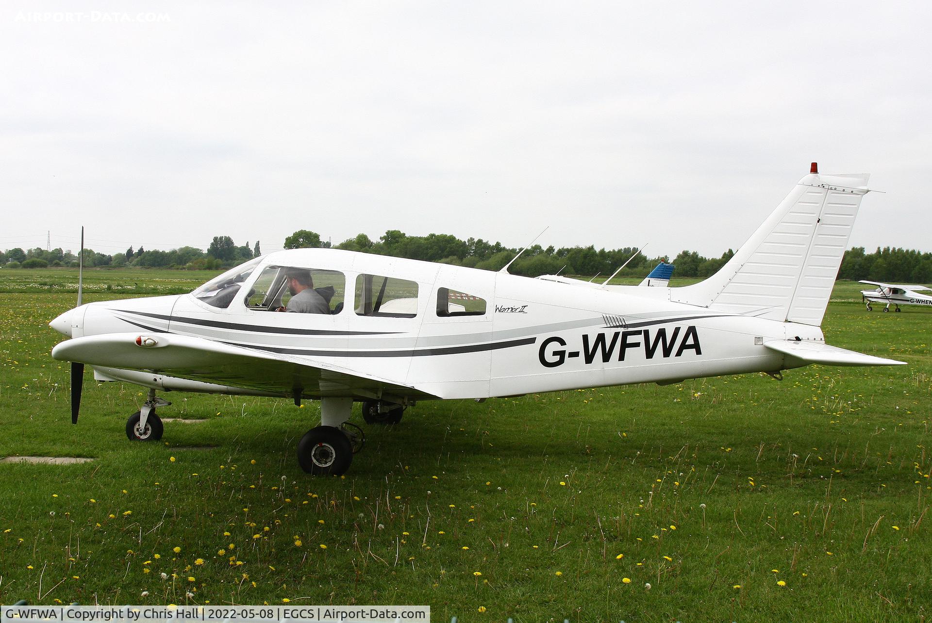G-WFWA, 1984 Piper PA-28-161 Cherokee Warrior II C/N 28-8416119, Sturgate