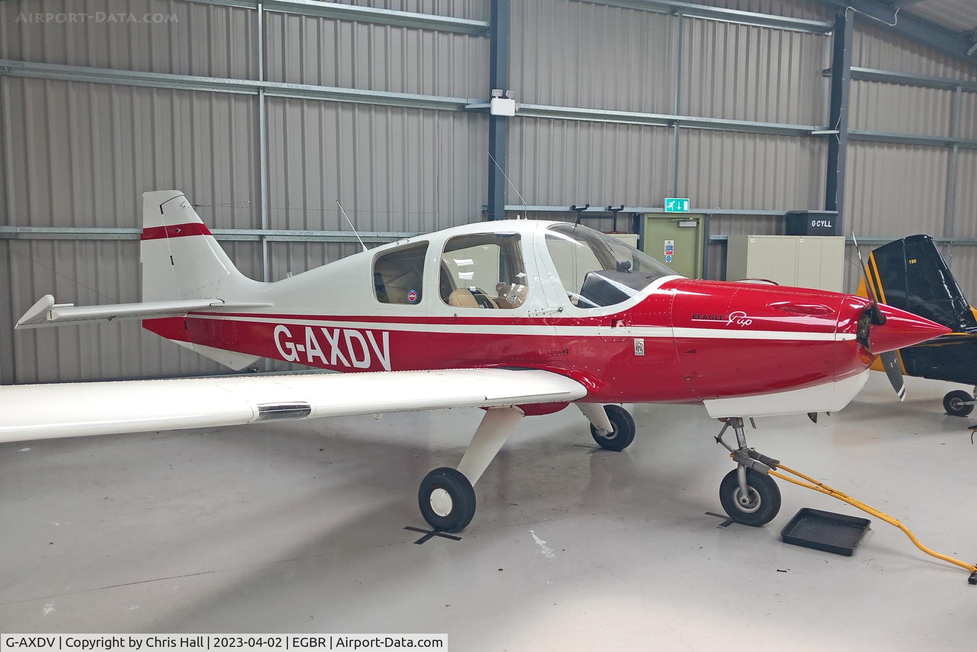 G-AXDV, 1969 Beagle B-121 Pup Series 1 (Pup 100) C/N B121-049, Breighton