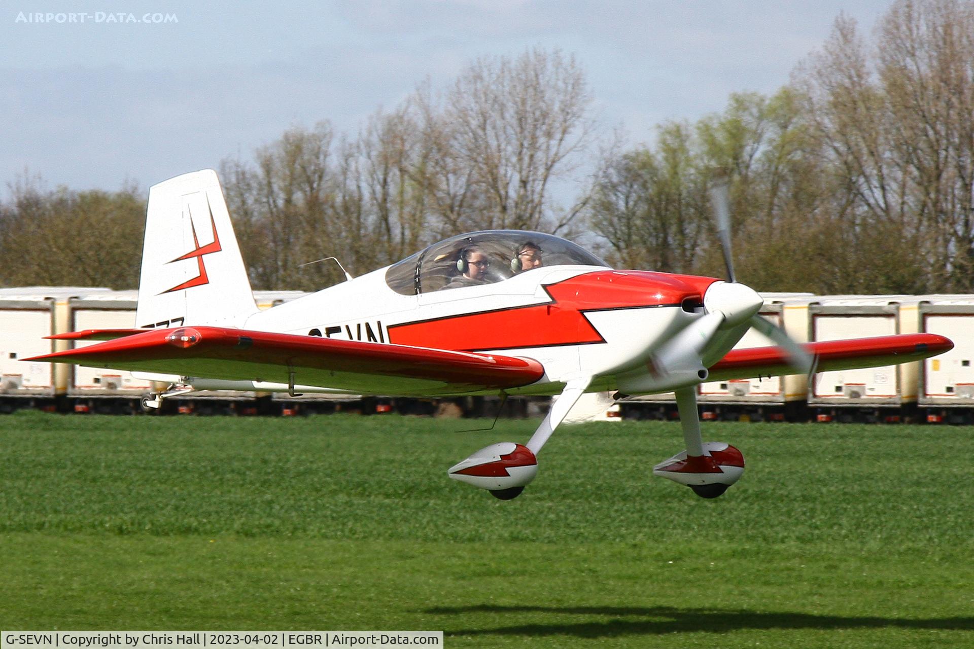 G-SEVN, 2003 Vans RV-7 C/N PFA 323-13795, Breighton