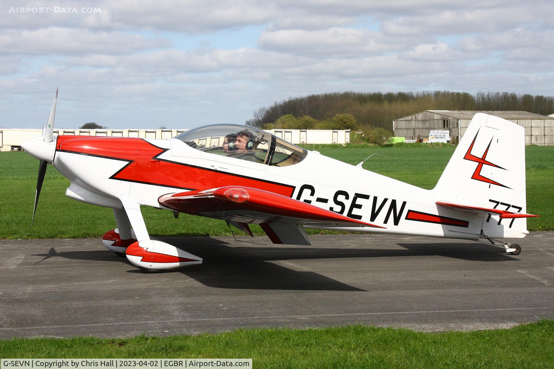 G-SEVN, 2003 Vans RV-7 C/N PFA 323-13795, Breighton