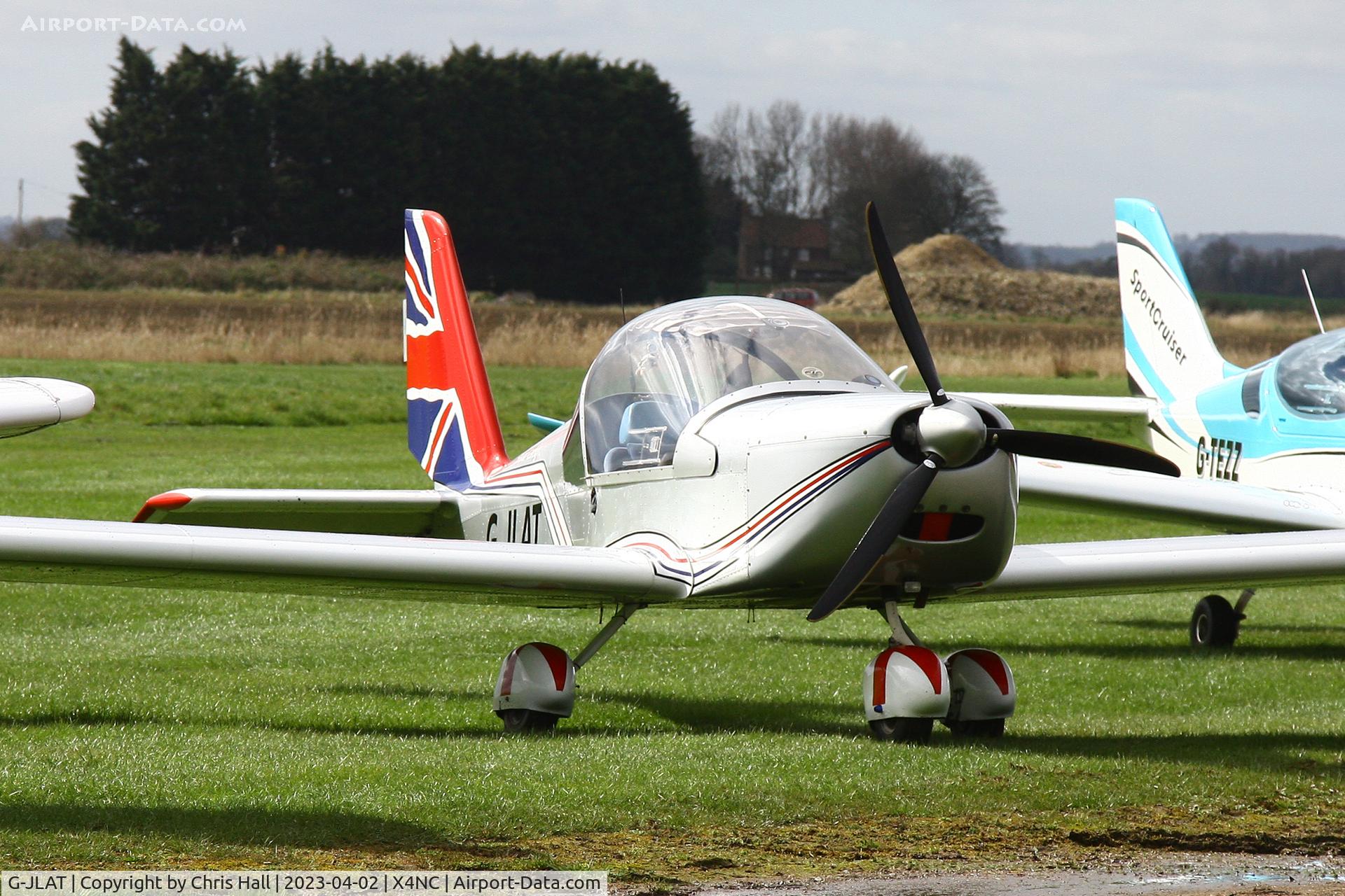 G-JLAT, 2003 Aerotechnik EV-97 Eurostar C/N PFA 315-14068, North Coates