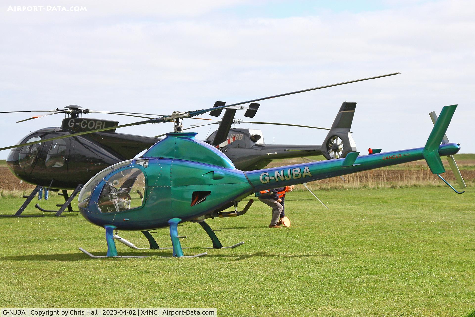 G-NJBA, 2005 Rotorway Exec 162F C/N 6927, North Coates