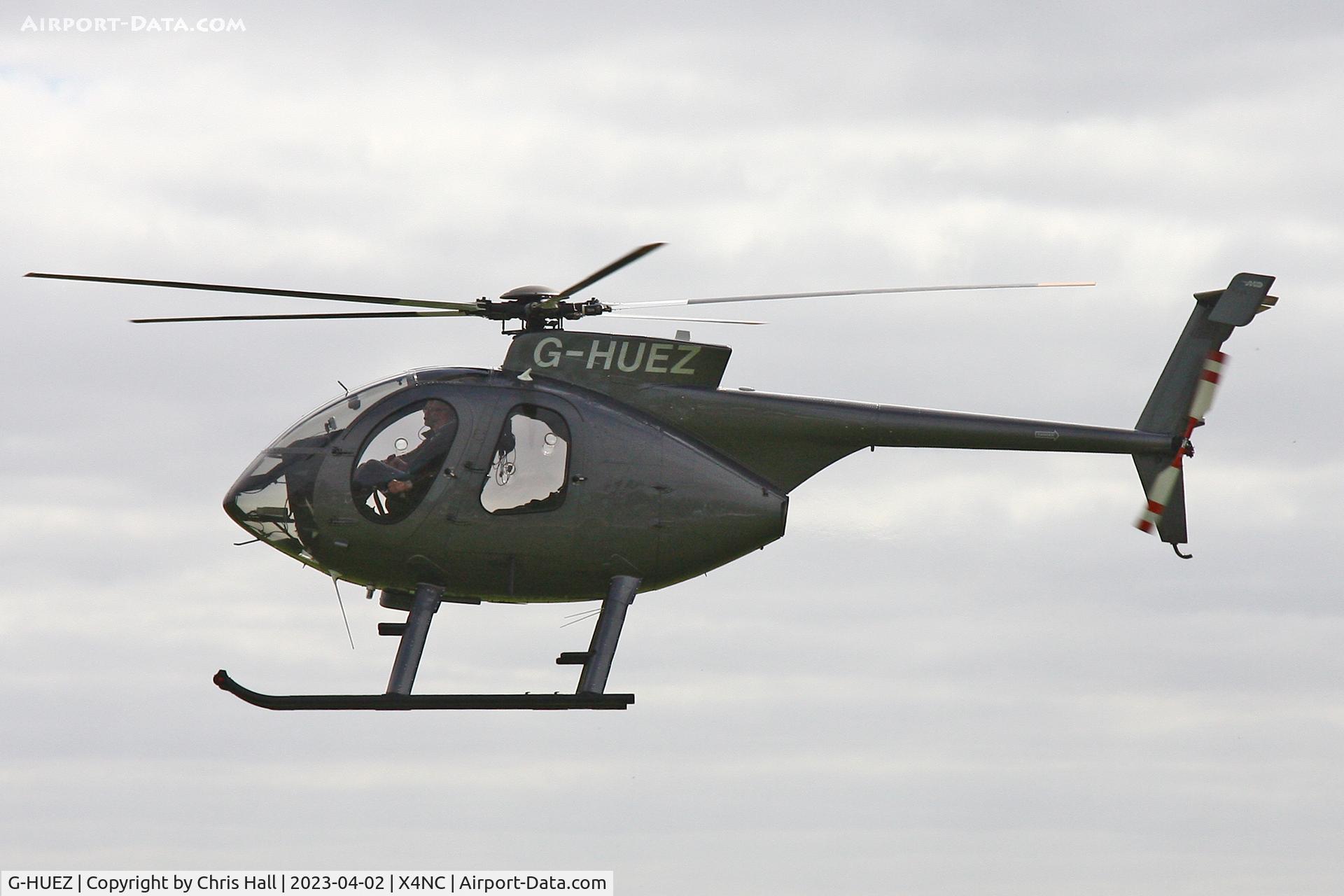 G-HUEZ, 1999 MD Helicopters 369E C/N 0544E, North Coates