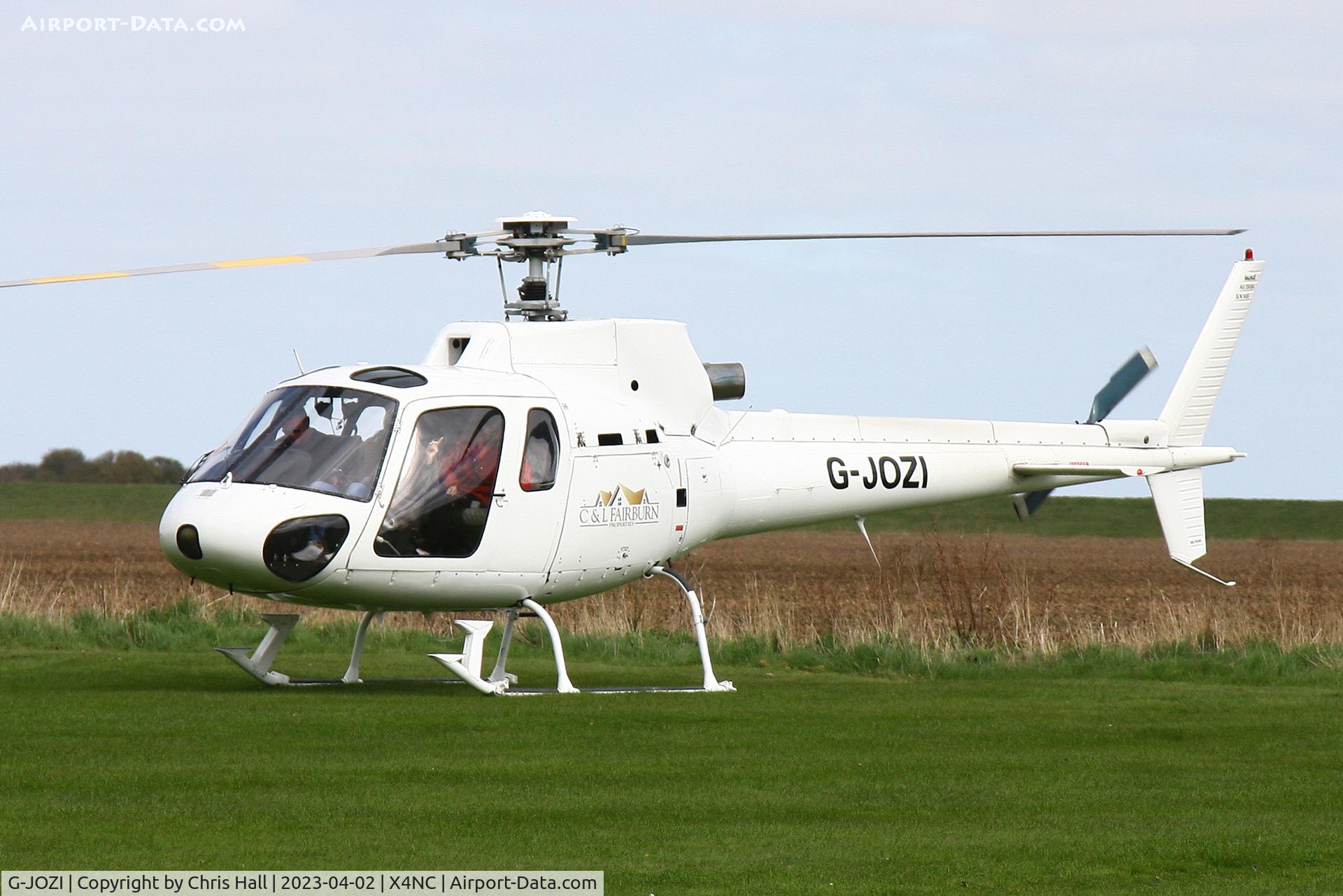 G-JOZI, 1981 Aerospatiale AS-350BA Ecureuil C/N 1456, North Coates