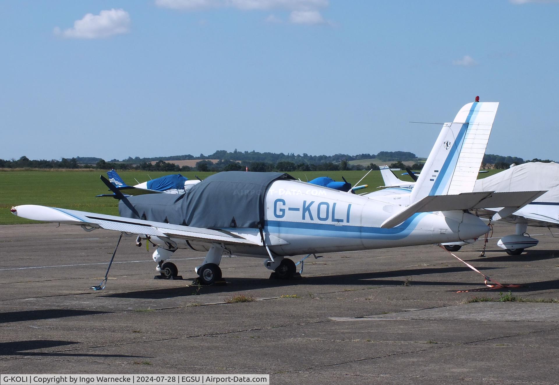 G-KOLI, 1990 PZL-Okecie PZL-110 Koliber 150 C/N 03900038, PZL-Okecie PZL-110 Koliber 150 at Duxford airfield (two days after Duxford Flying Day: The Americans 2024)