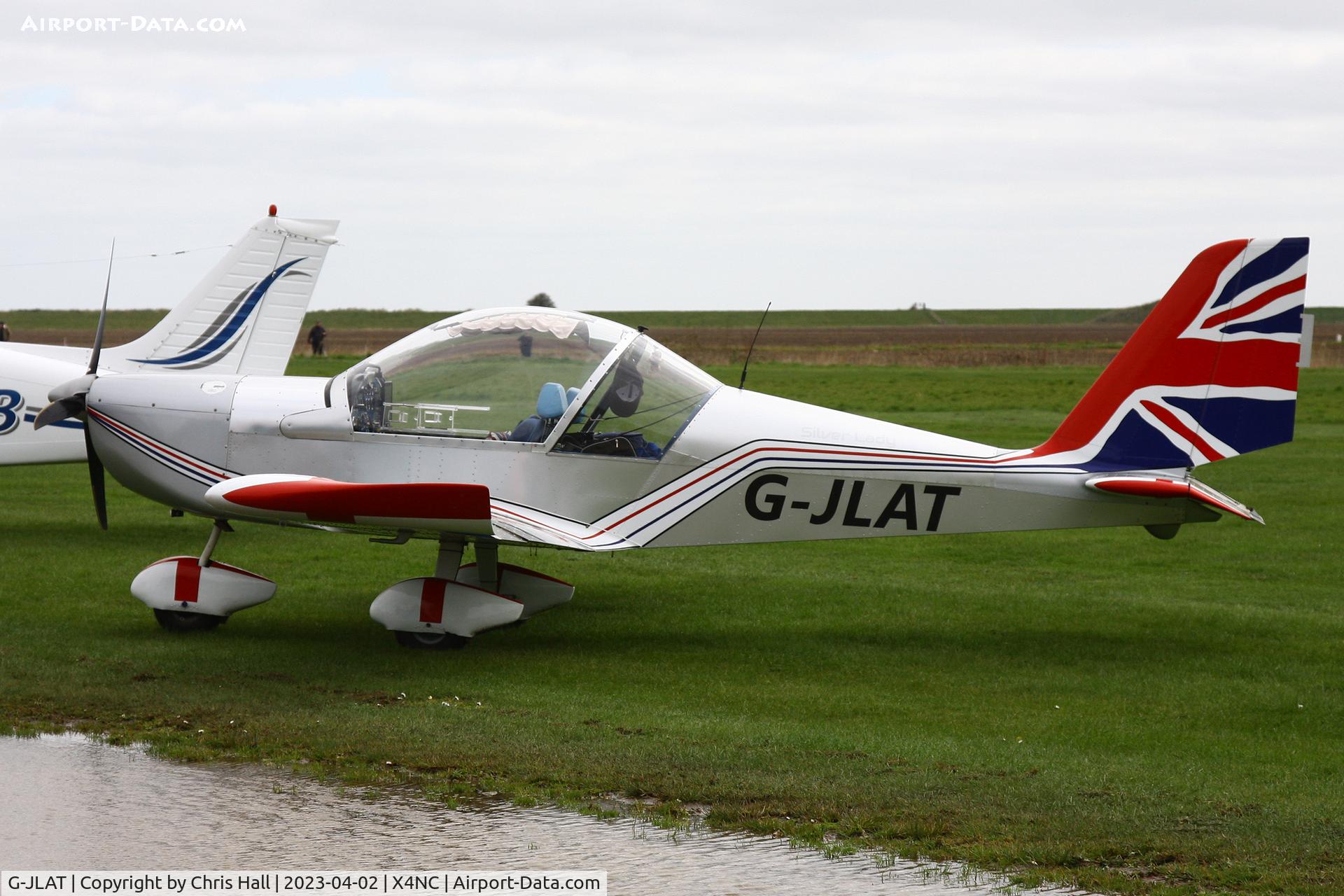 G-JLAT, 2003 Aerotechnik EV-97 Eurostar C/N PFA 315-14068, North Coates