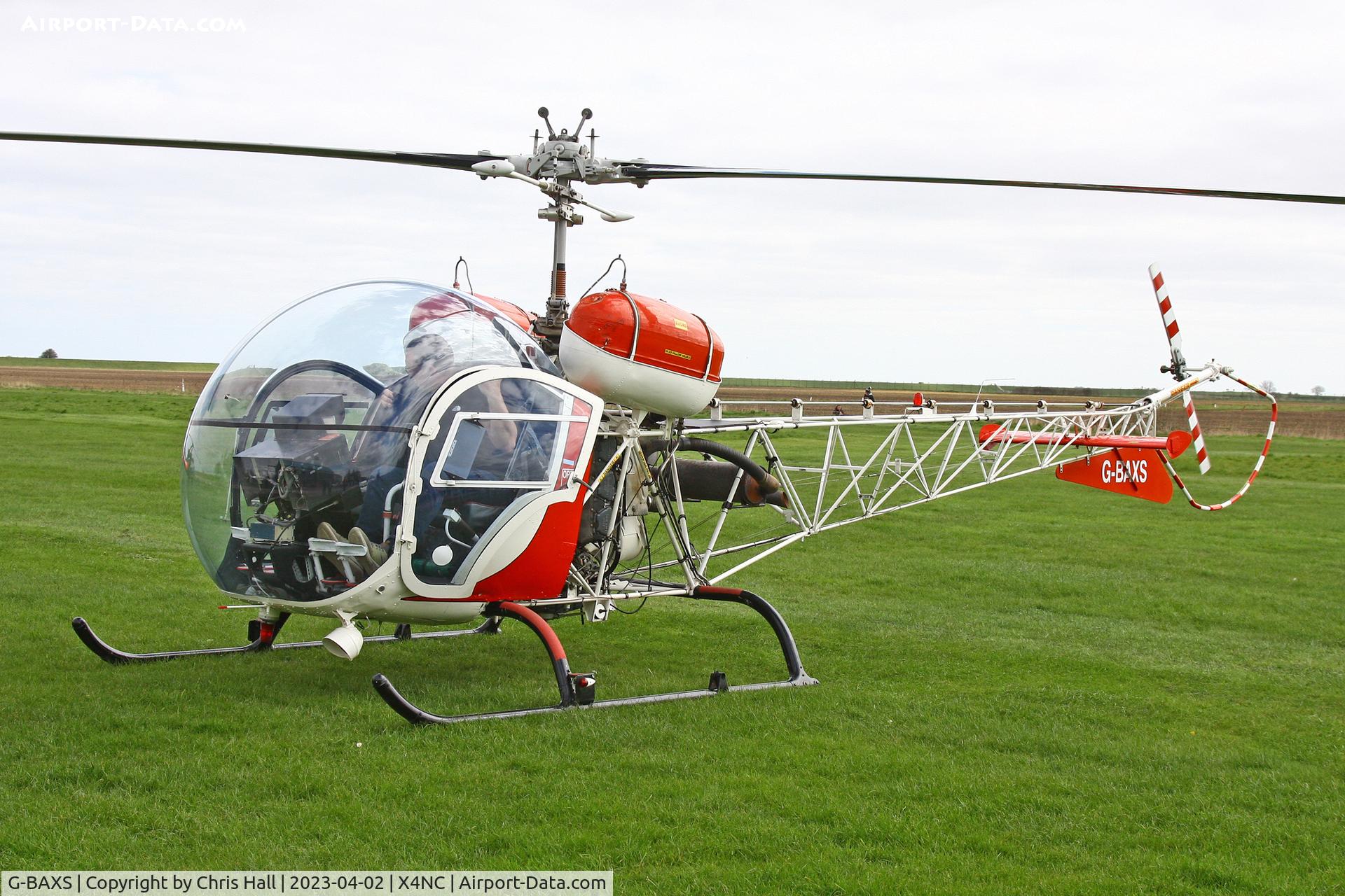 G-BAXS, 1969 Bell 47G-5 C/N 7908, North Coates