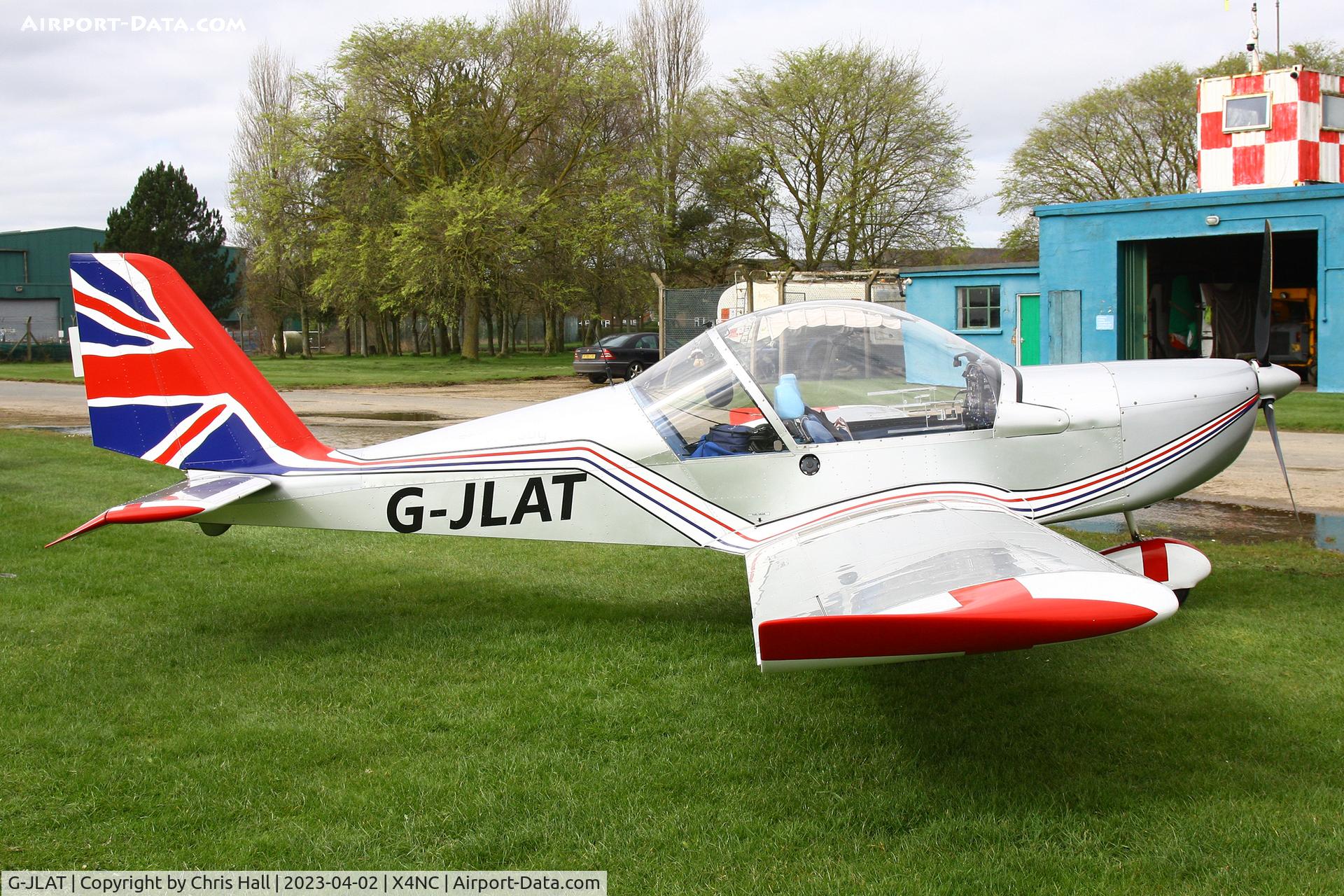 G-JLAT, 2003 Aerotechnik EV-97 Eurostar C/N PFA 315-14068, North Coates