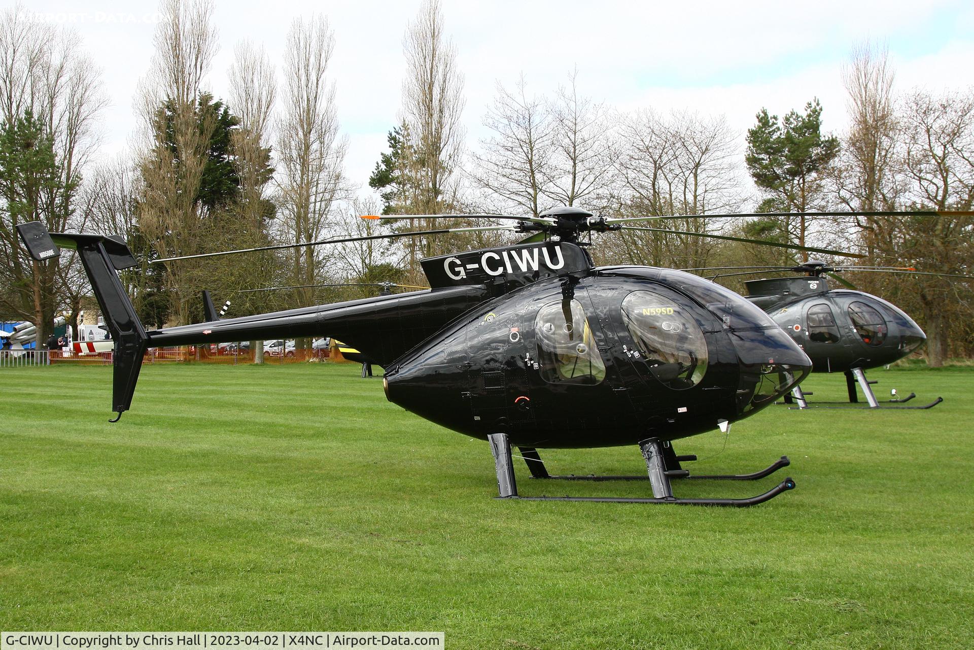 G-CIWU, 1991 McDonnell Douglas MD-520E C/N 0447E, North Coates