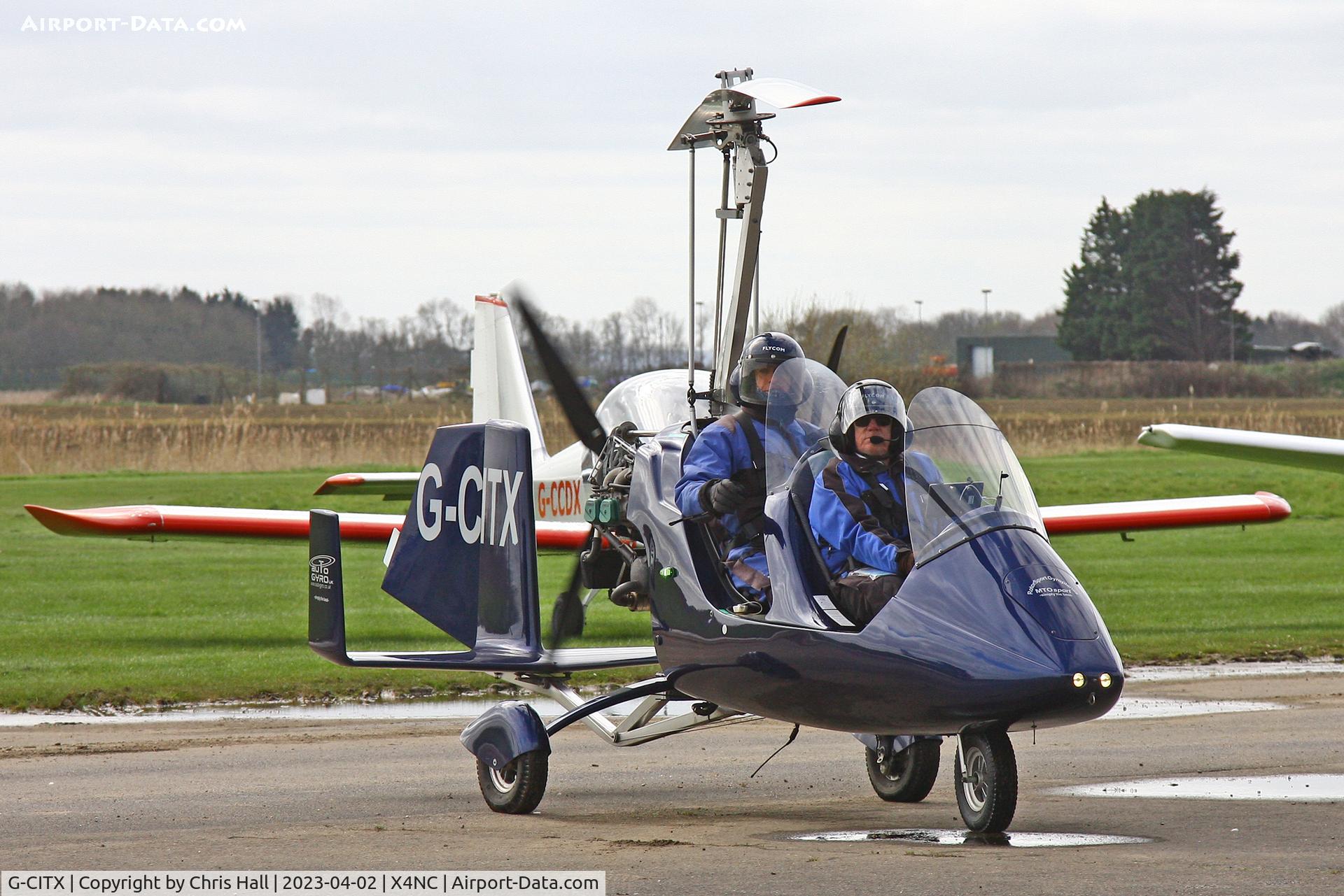 G-CITX, 2015 Rotorsport UK MTOsport C/N RSUK/MTOS/060, North Coates