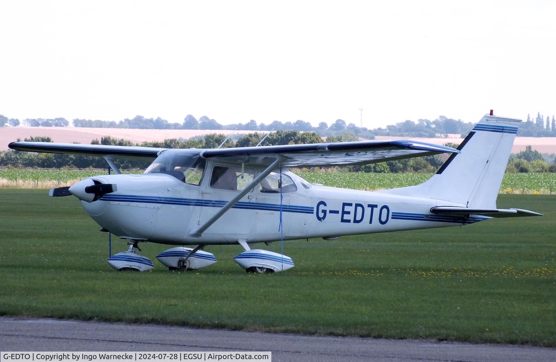 G-EDTO, 1969 Reims FR172F Reims Rocket C/N 0090, Cessna (Reims) FR172F Reims Rocket at Duxford airfield (two days after Duxford Flying Day: The Americans 2024)
