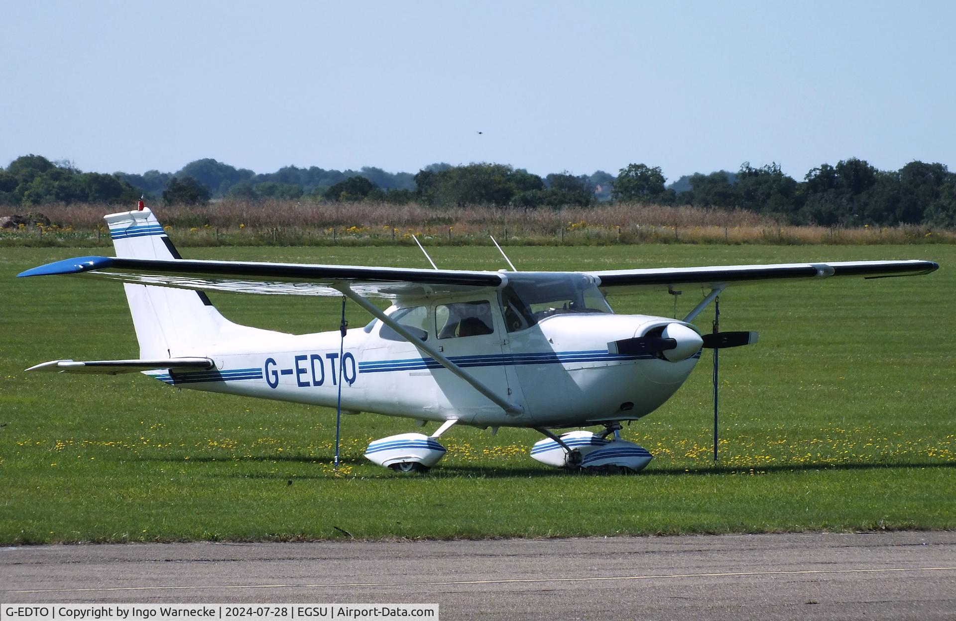 G-EDTO, 1969 Reims FR172F Reims Rocket C/N 0090, Cessna (Reims) FR172F Reims Rocket at Duxford airfield (two days after Duxford Flying Day: The Americans 2024)