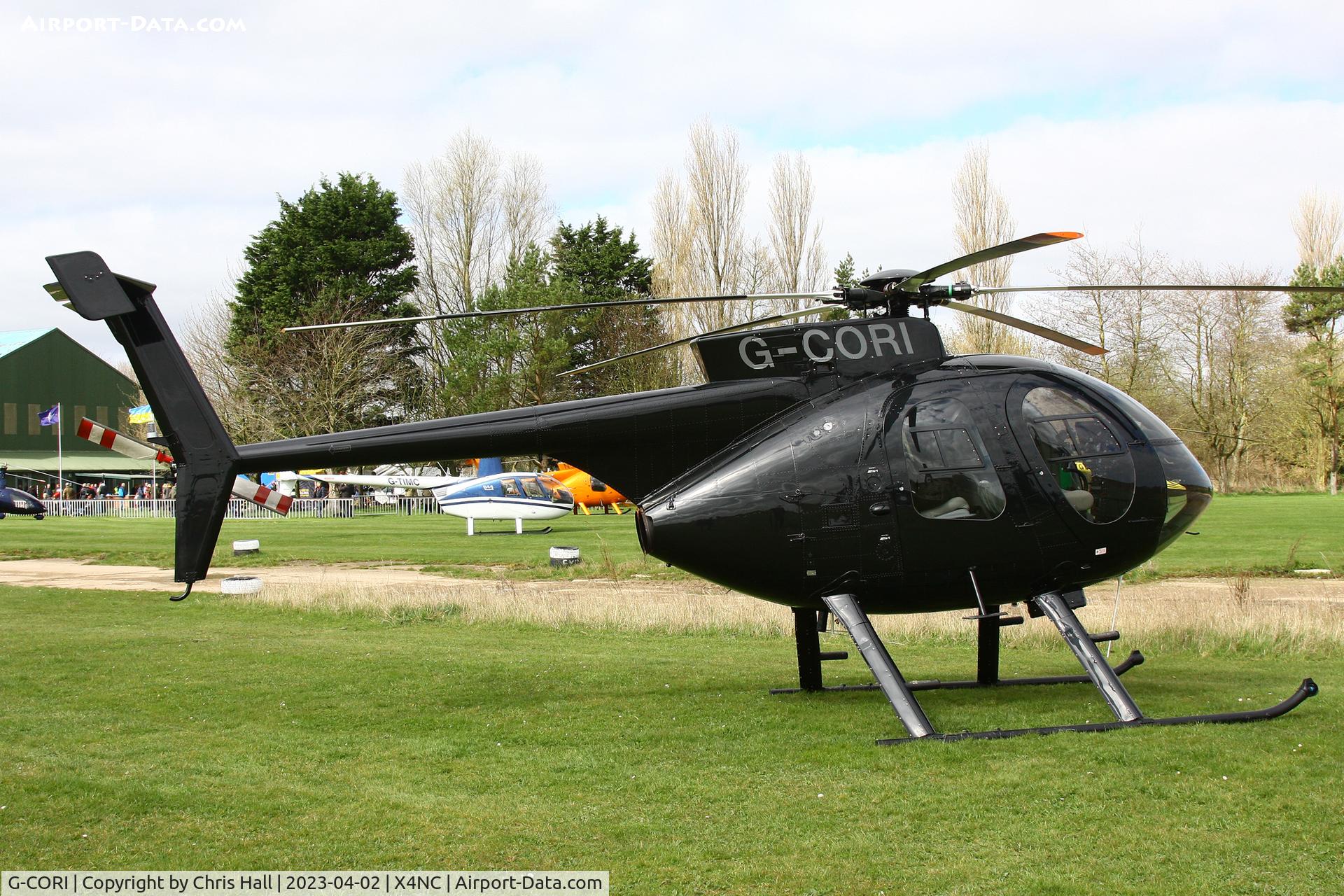 G-CORI, 1989 McDonnell Douglas MD-500E (369E) C/N 0356E, North Coates