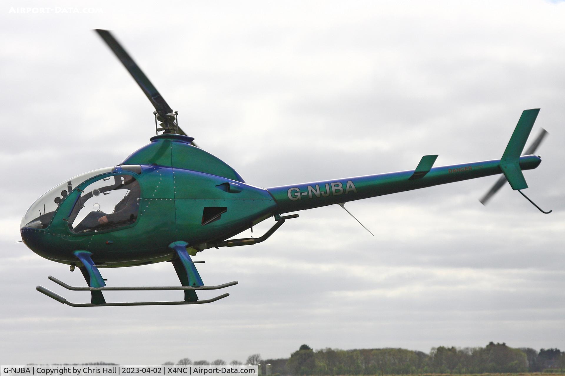 G-NJBA, 2005 Rotorway Exec 162F C/N 6927, North Coates