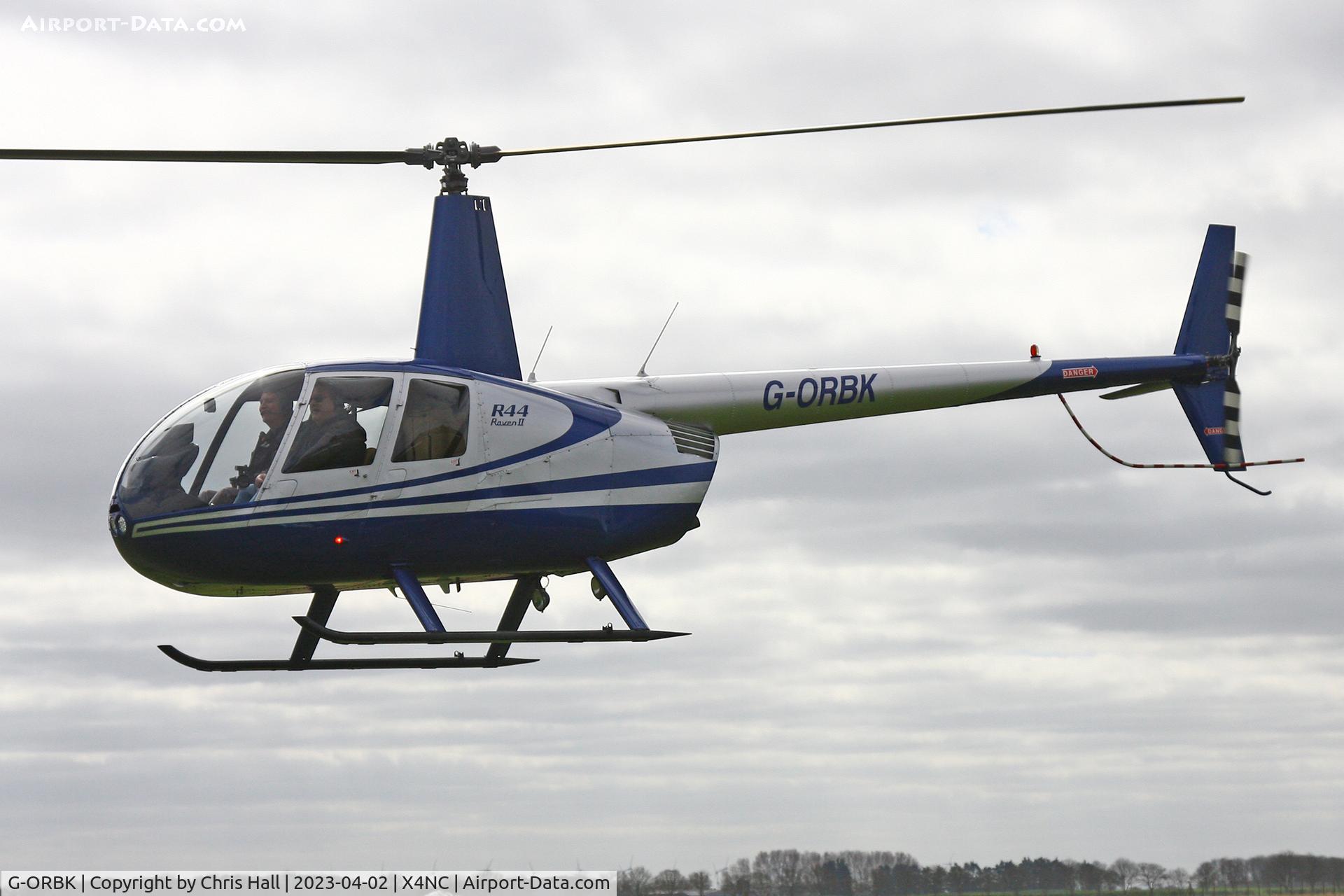 G-ORBK, 2003 Robinson R44 Raven II C/N 10213, North Coates