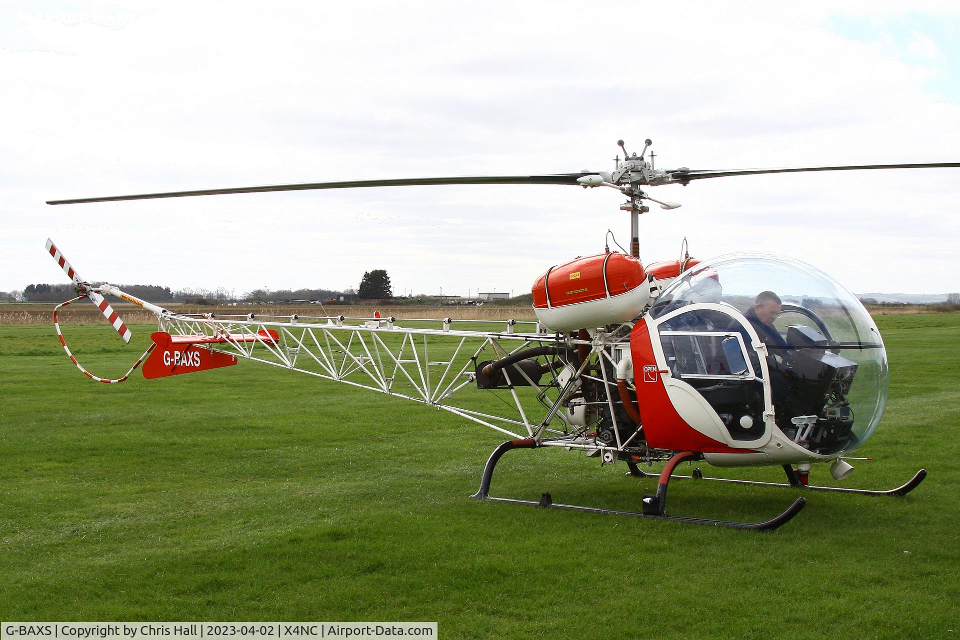 G-BAXS, 1969 Bell 47G-5 C/N 7908, North Coates