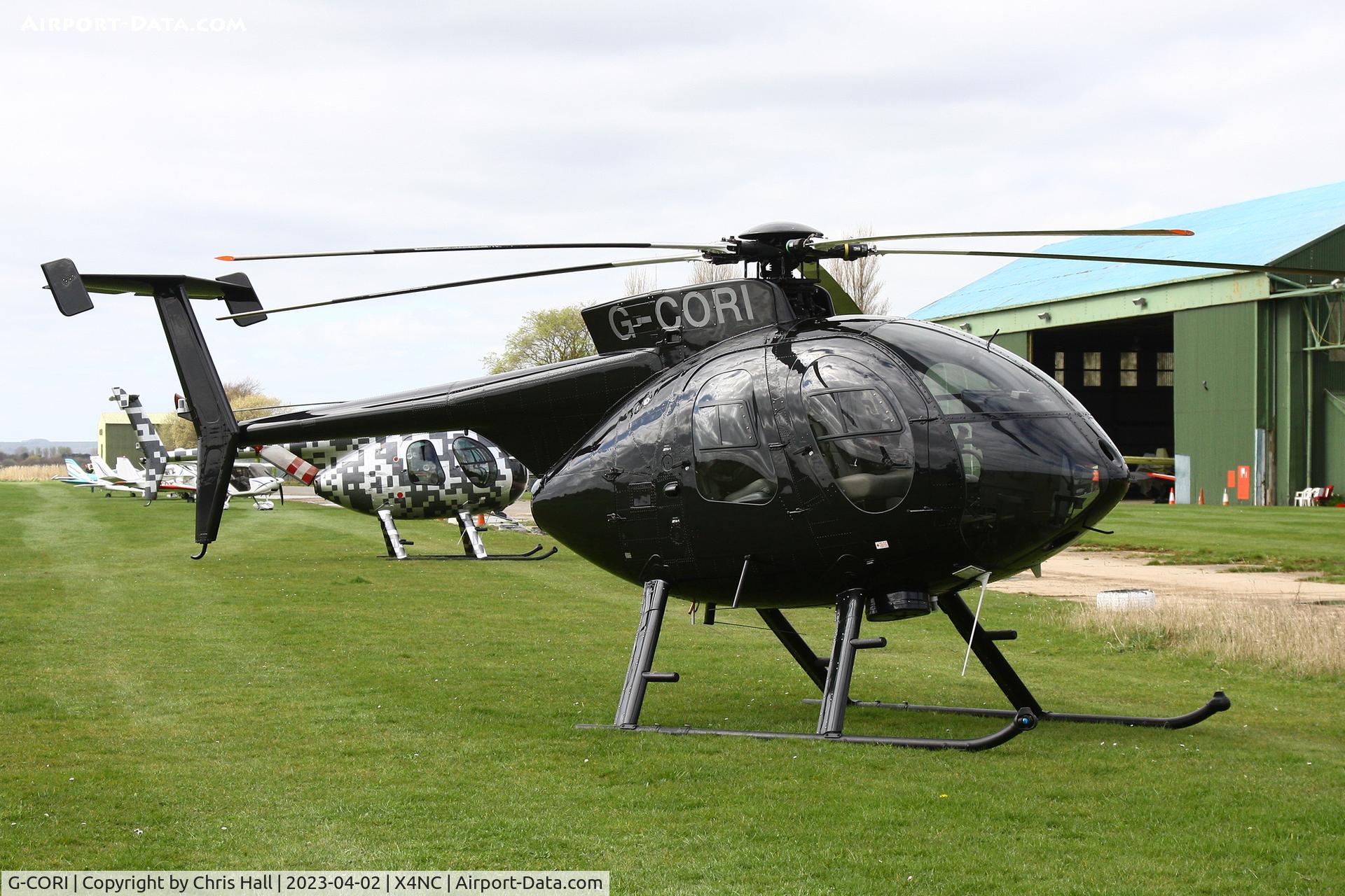 G-CORI, 1989 McDonnell Douglas MD-500E (369E) C/N 0356E, North Coates