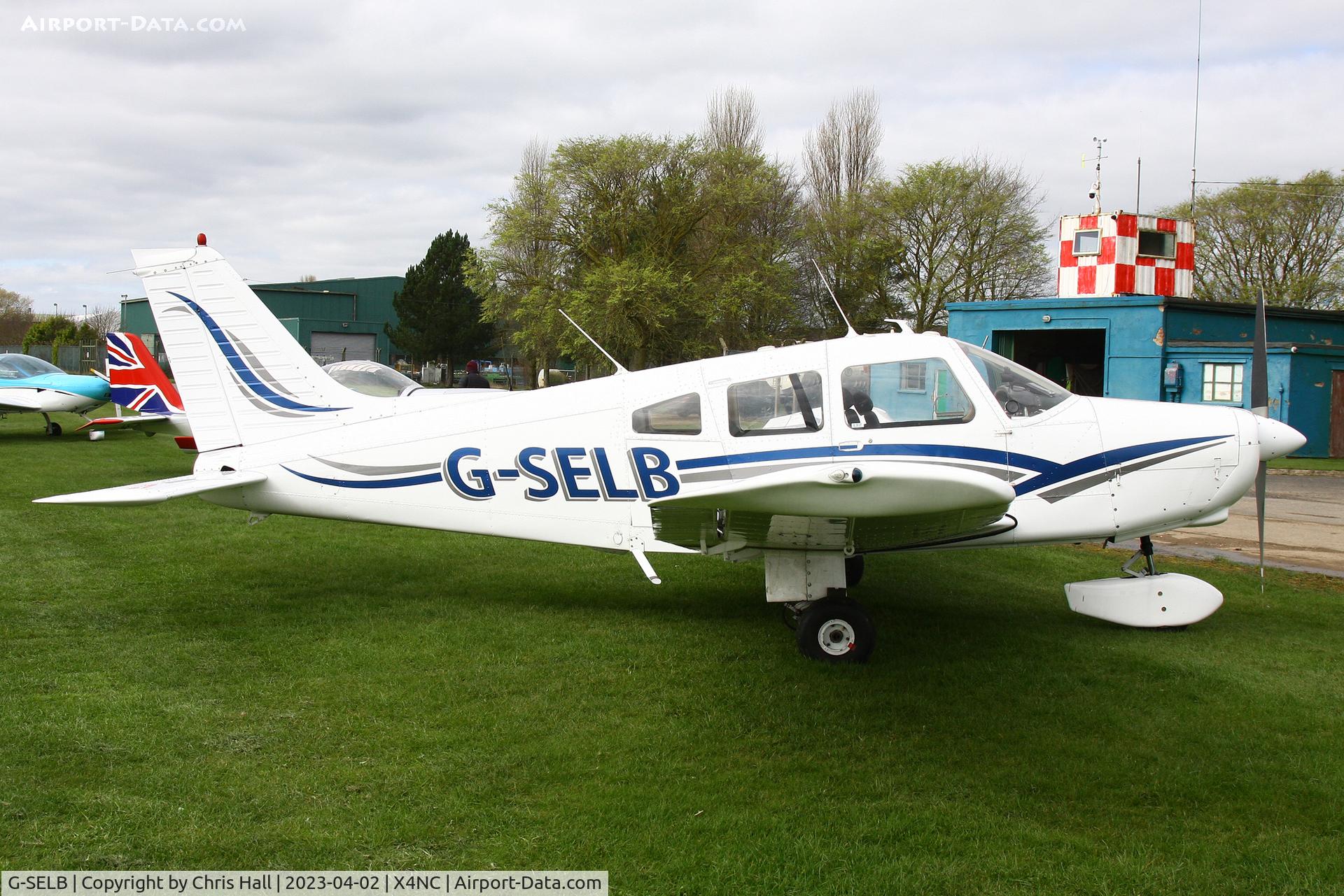 G-SELB, 1978 Piper PA-28-161 Cherokee Warrior II C/N 28-7816599, North Coates