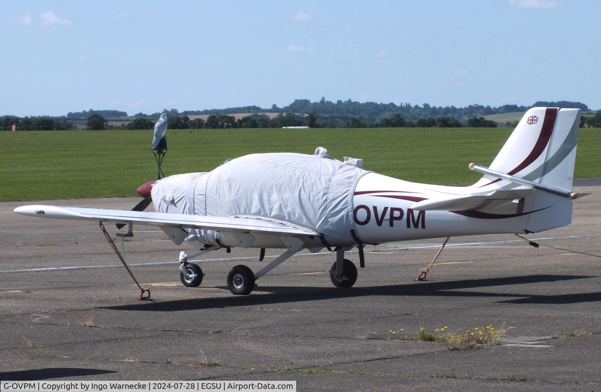 G-OVPM, 2016 Europa Europa NG C/N LAA 247-15051, Europa Aviation Europa NG at Duxford airfield (two days after Duxford Flying Day: The Americans 2024)