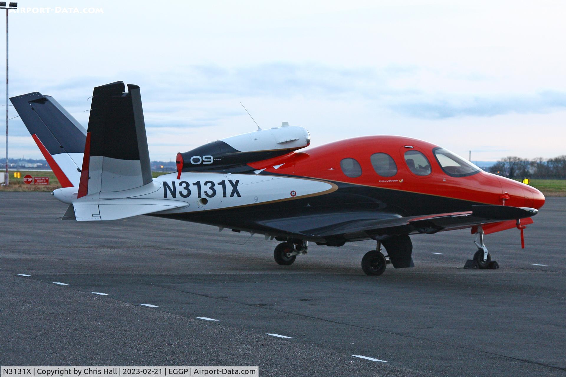 N3131X, 2021 Cirrus SF-50 Vision G2 C/N 0310, Liverpool