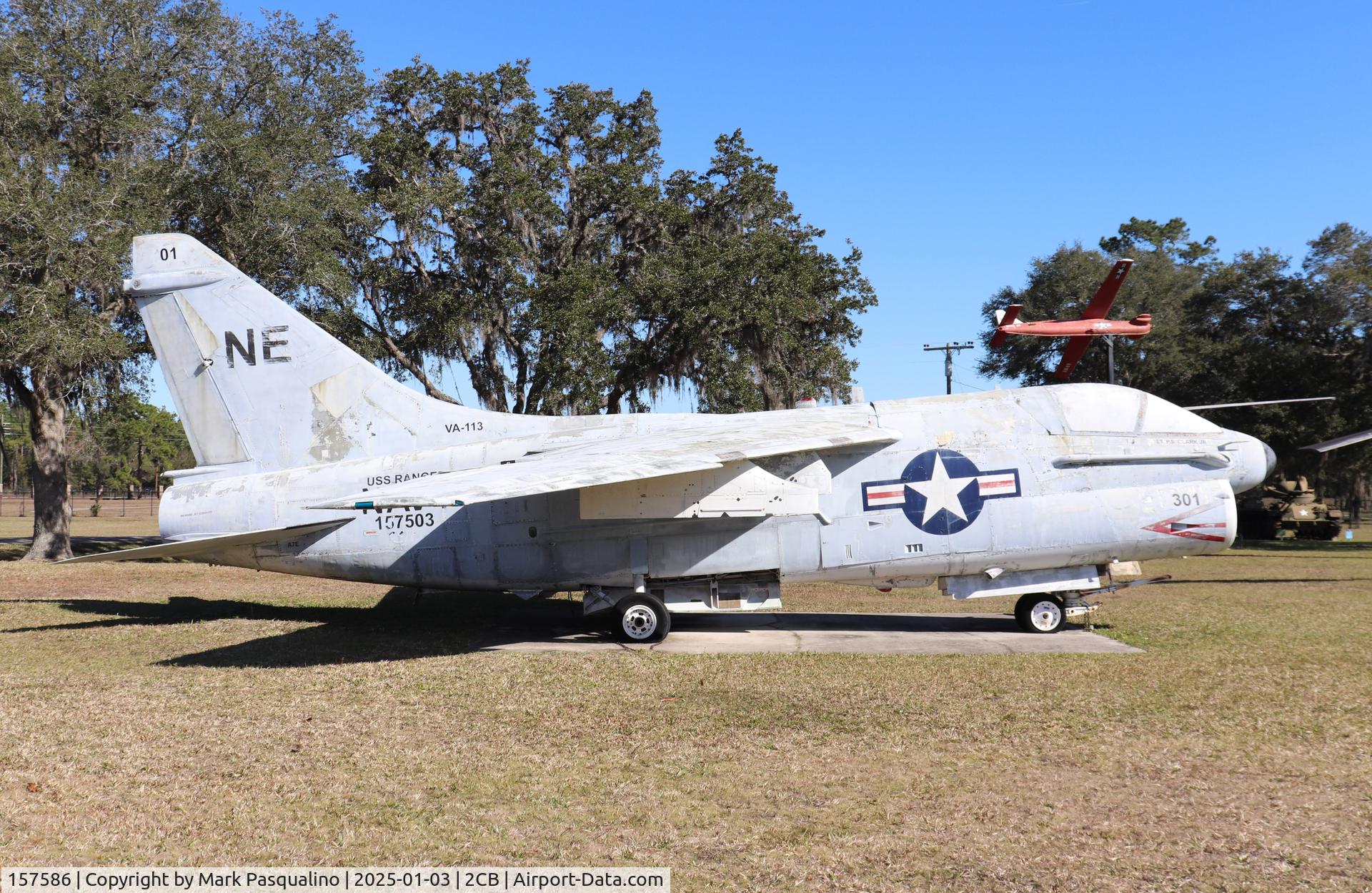 157586, LTV A-7E Corsair II C/N E-309, LTV A-7E Corsair II, painted as 157503